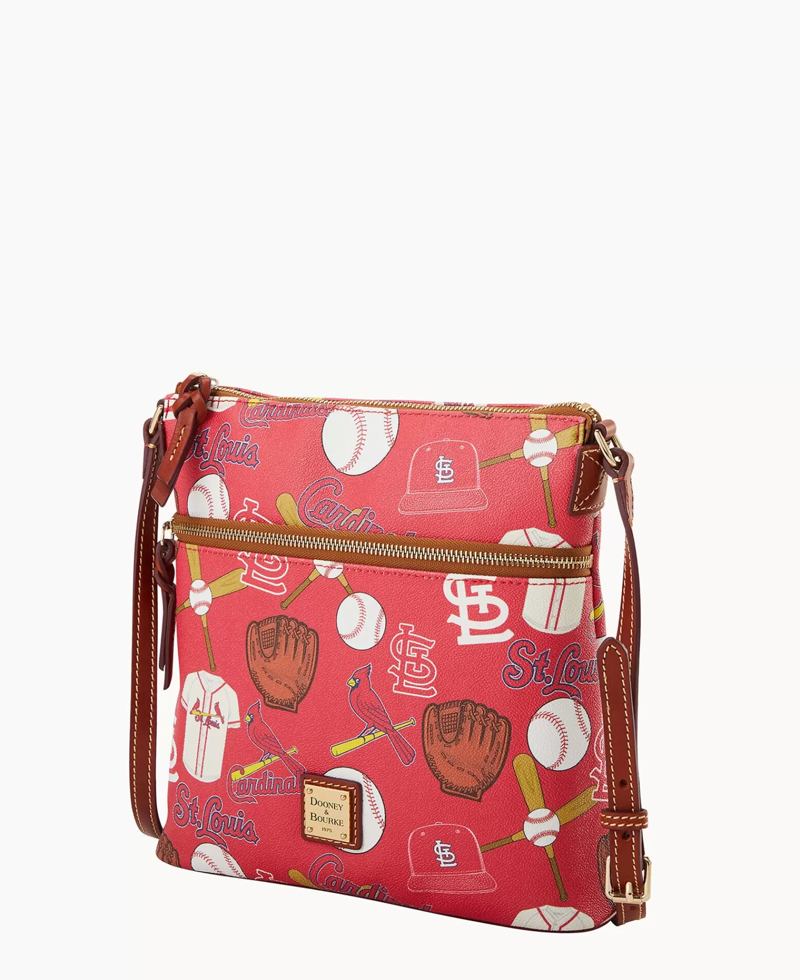 Shoulder Bags | Crossbodies>Dooney & Bourke MLB Cardinals Crossbody Red