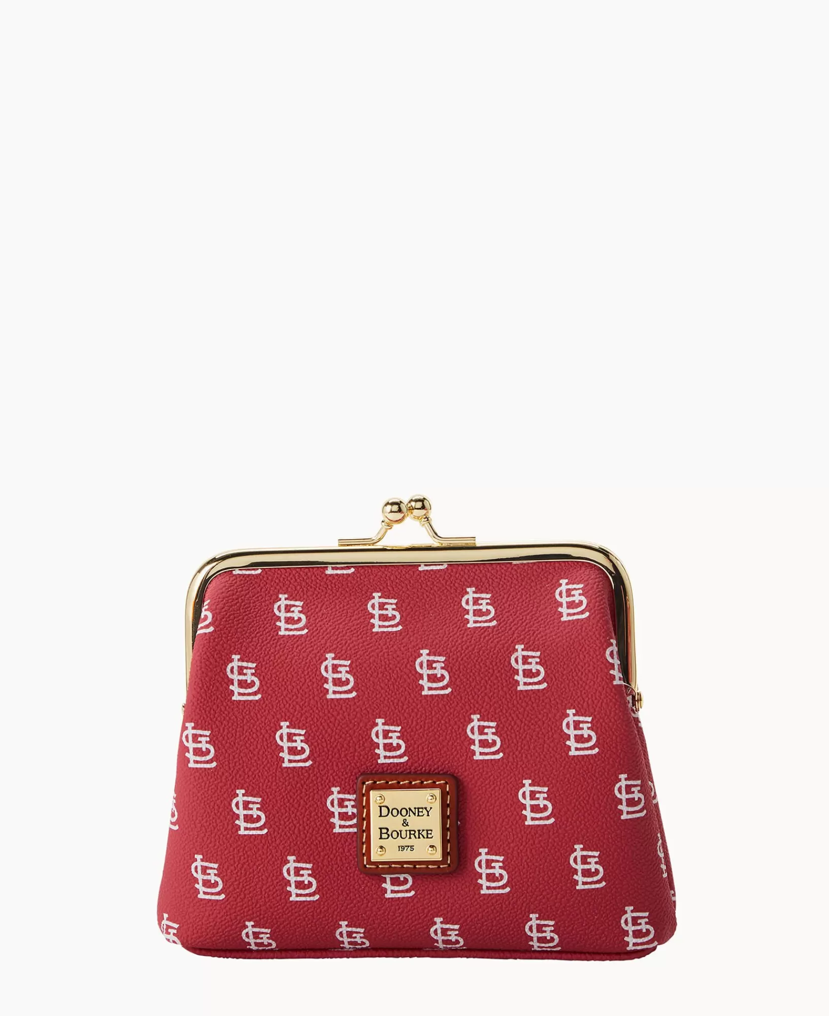 Clutches | Wallets>Dooney & Bourke MLB Cardinals Large Framed Purse Red