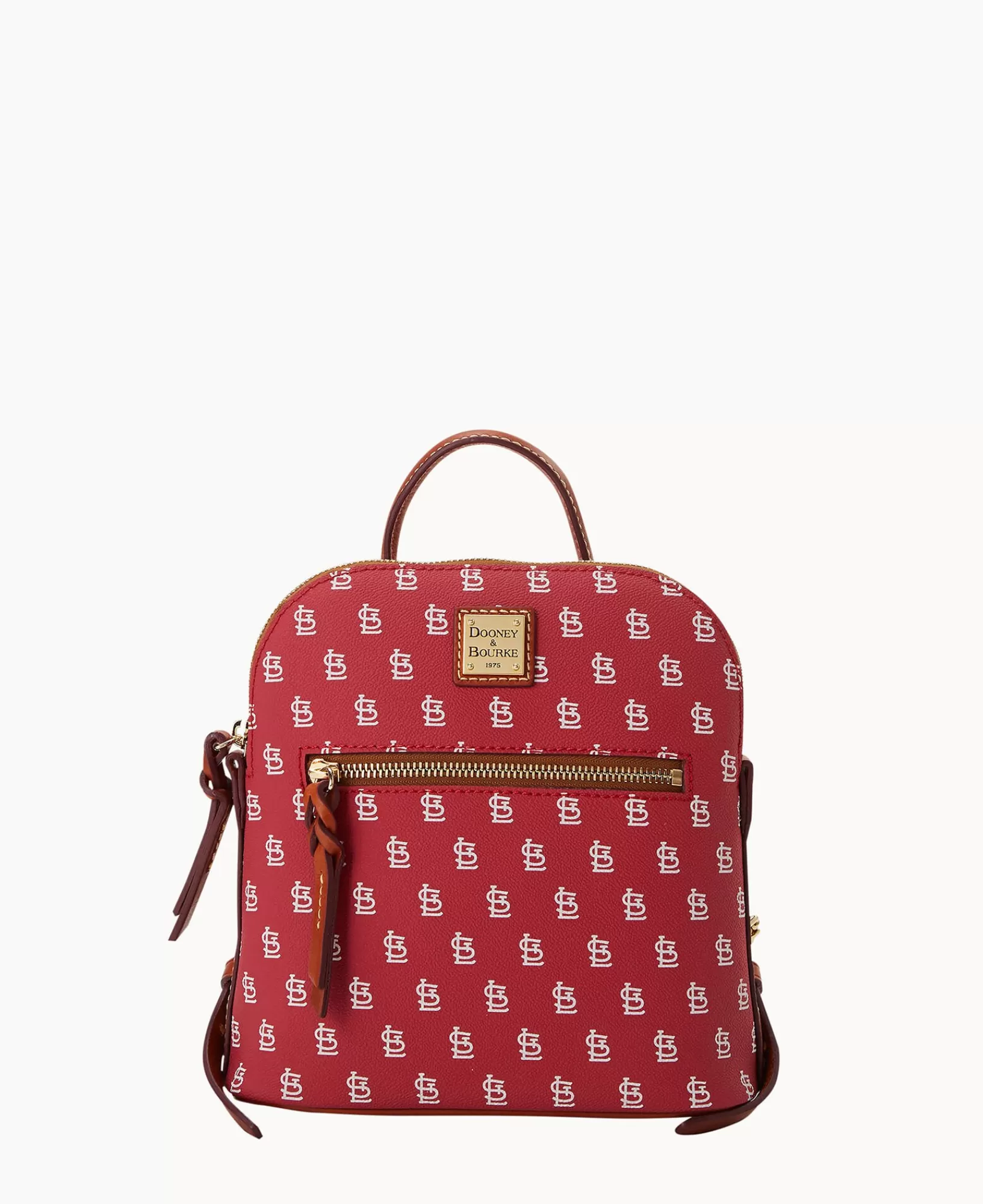 Backpacks>Dooney & Bourke MLB Cardinals Small Backpack Red