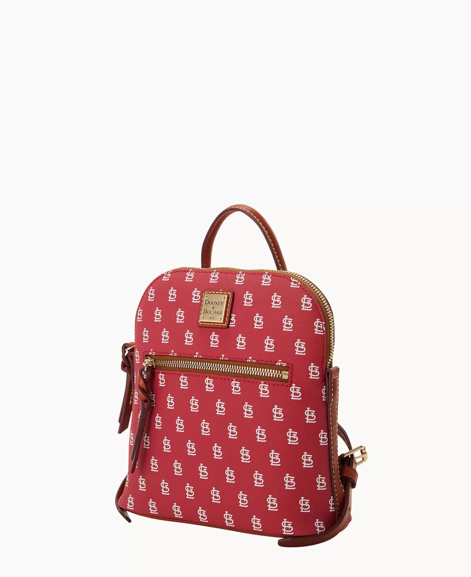 Backpacks>Dooney & Bourke MLB Cardinals Small Backpack Red