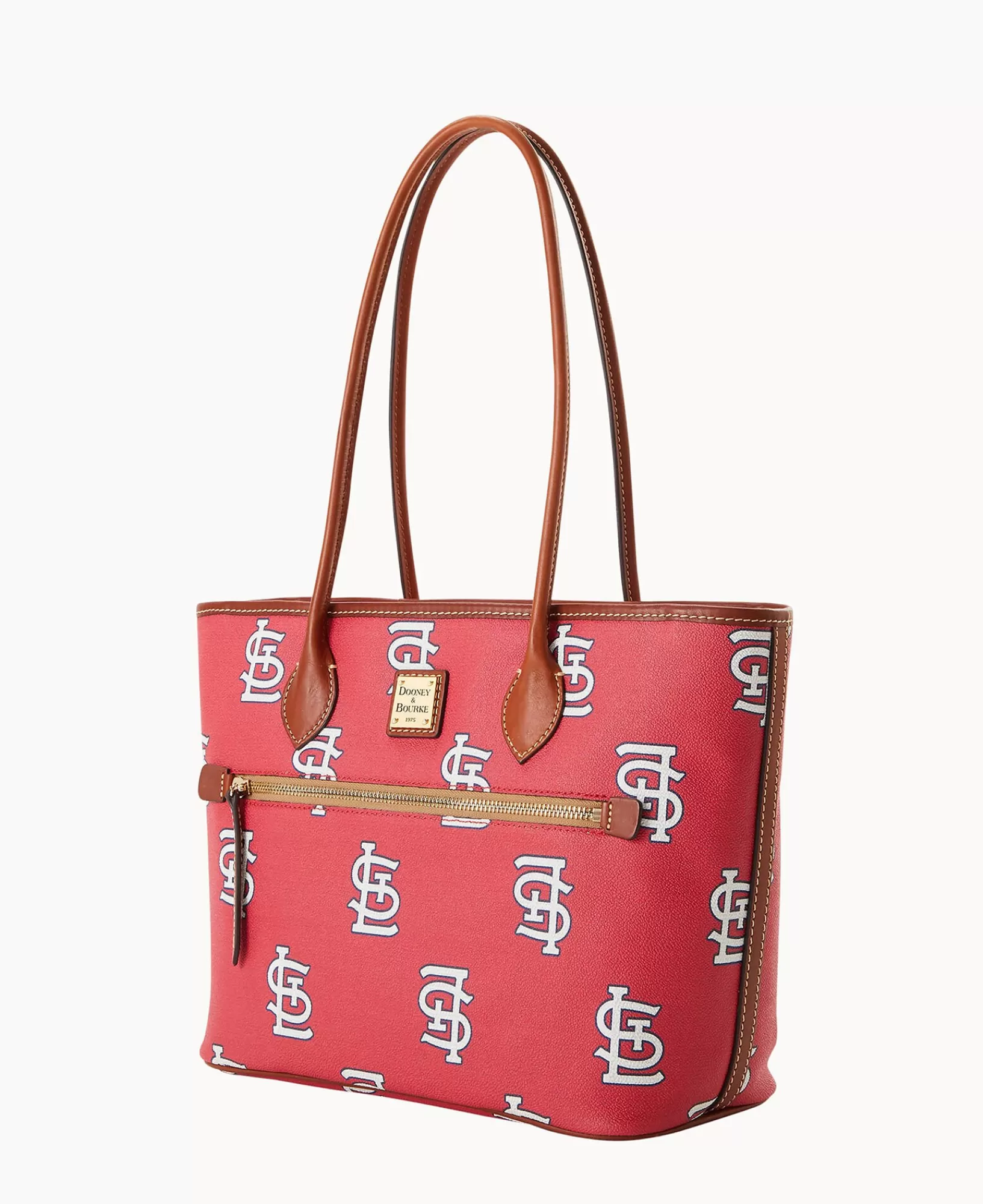 Shoulder Bags | Totes>Dooney & Bourke MLB Cardinals Tote Red