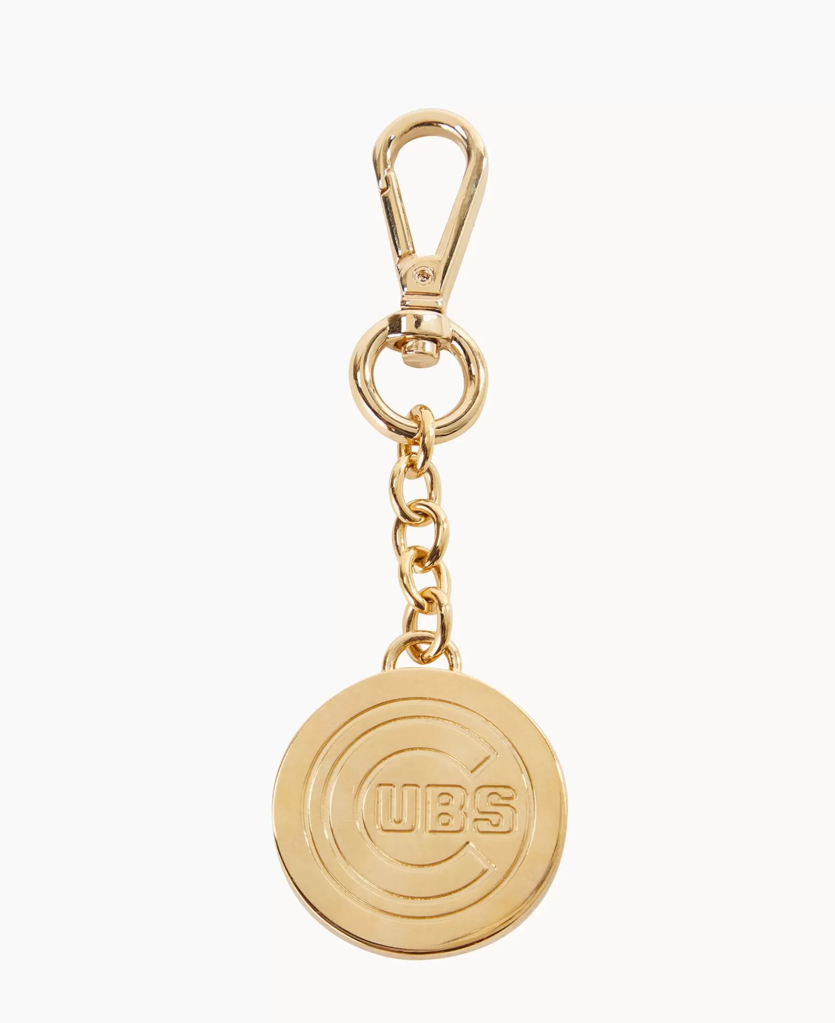 Key Keepers & Charms>Dooney & Bourke MLB Chicago Cubs Pendant Key Chain Gold