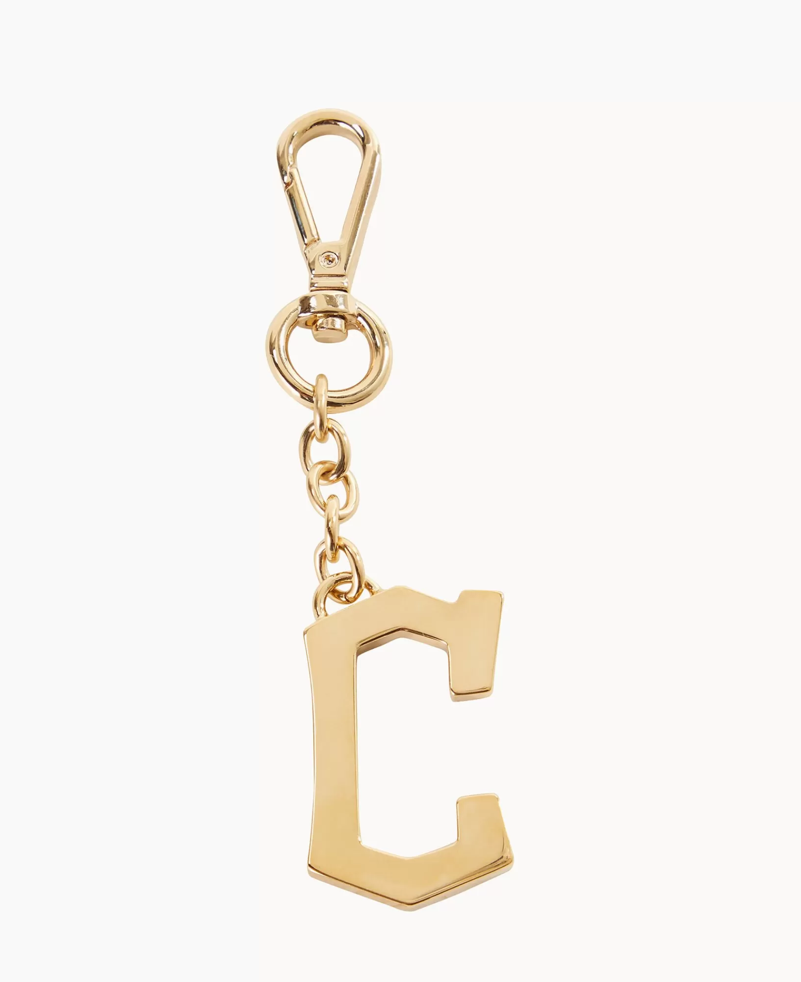 Key Keepers & Charms>Dooney & Bourke MLB Cleveland Guardians Pendant Key Chain Gold