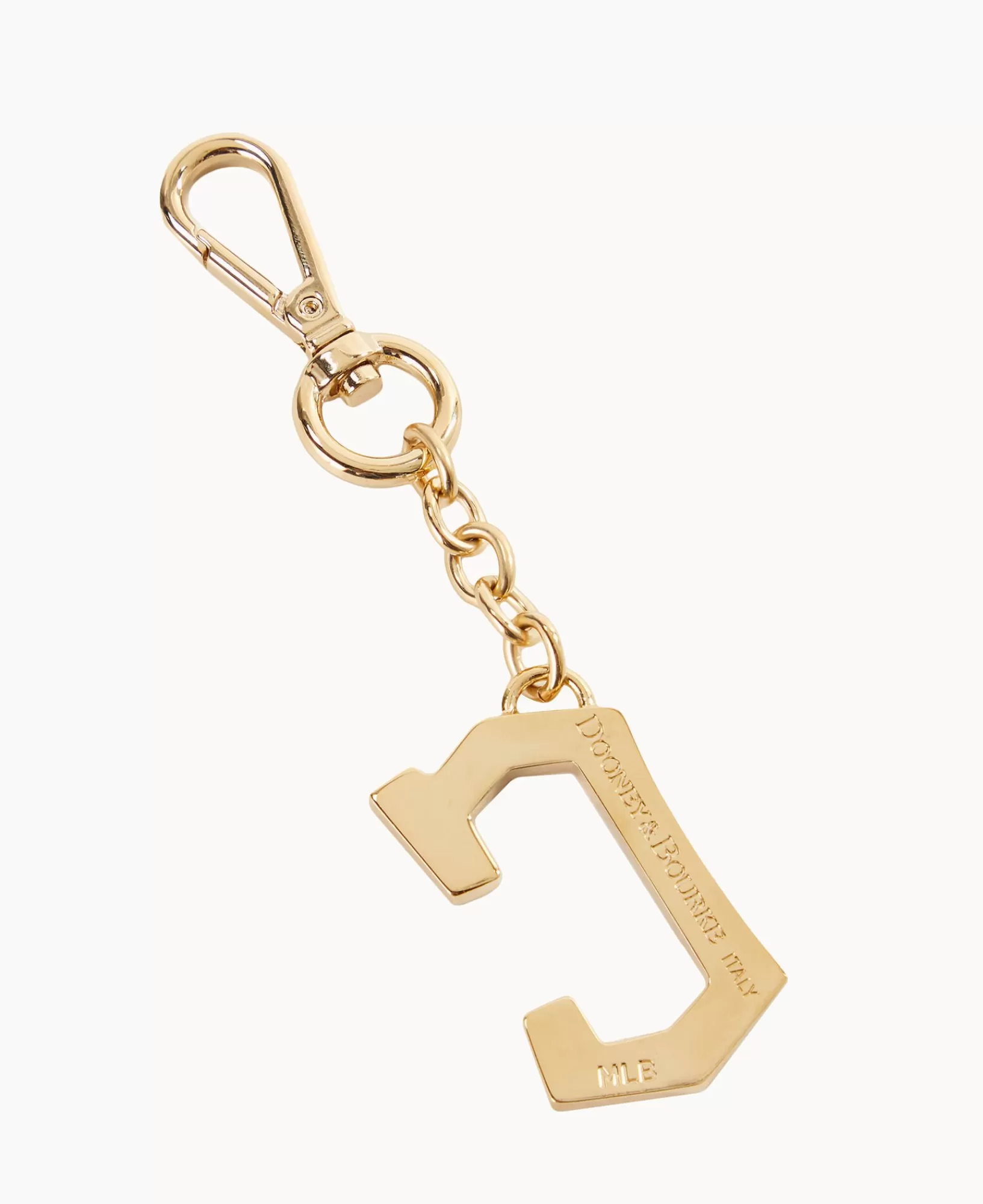 Key Keepers & Charms>Dooney & Bourke MLB Cleveland Guardians Pendant Key Chain Gold