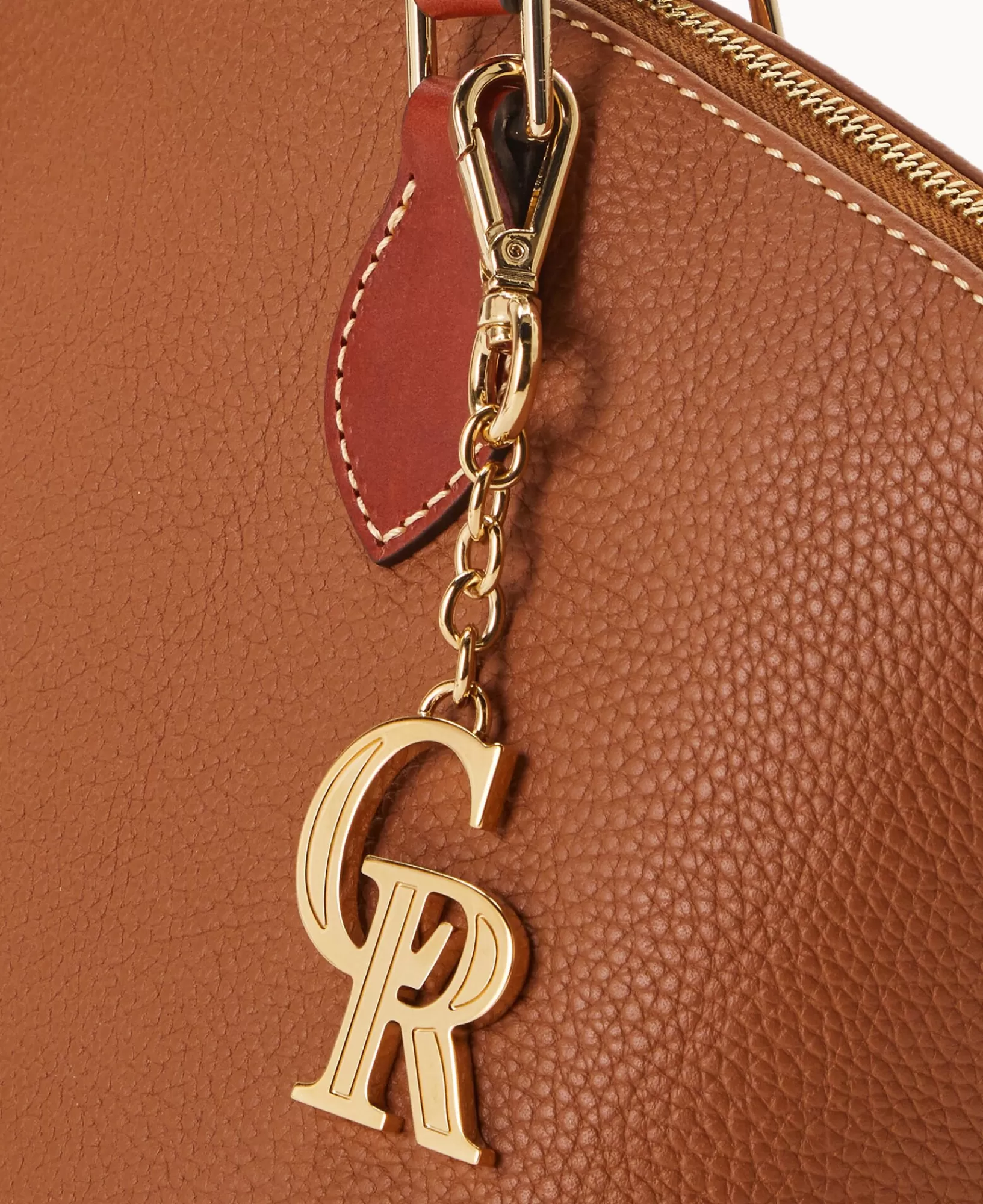 Key Keepers & Charms>Dooney & Bourke MLB Colorado Rockies Pendant Key Chain Gold