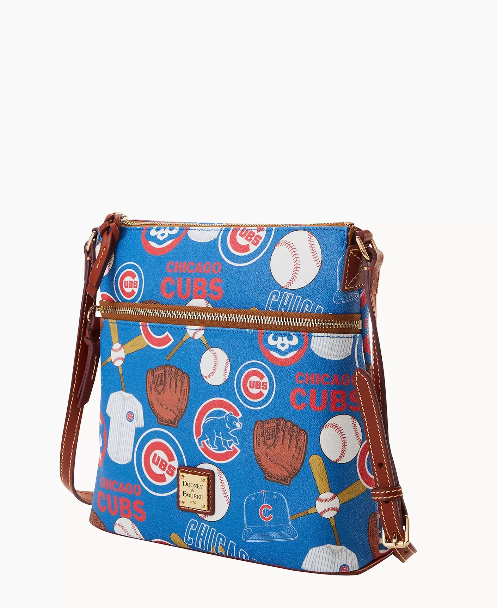 Shoulder Bags | Crossbodies>Dooney & Bourke MLB Cubs Crossbody Blue