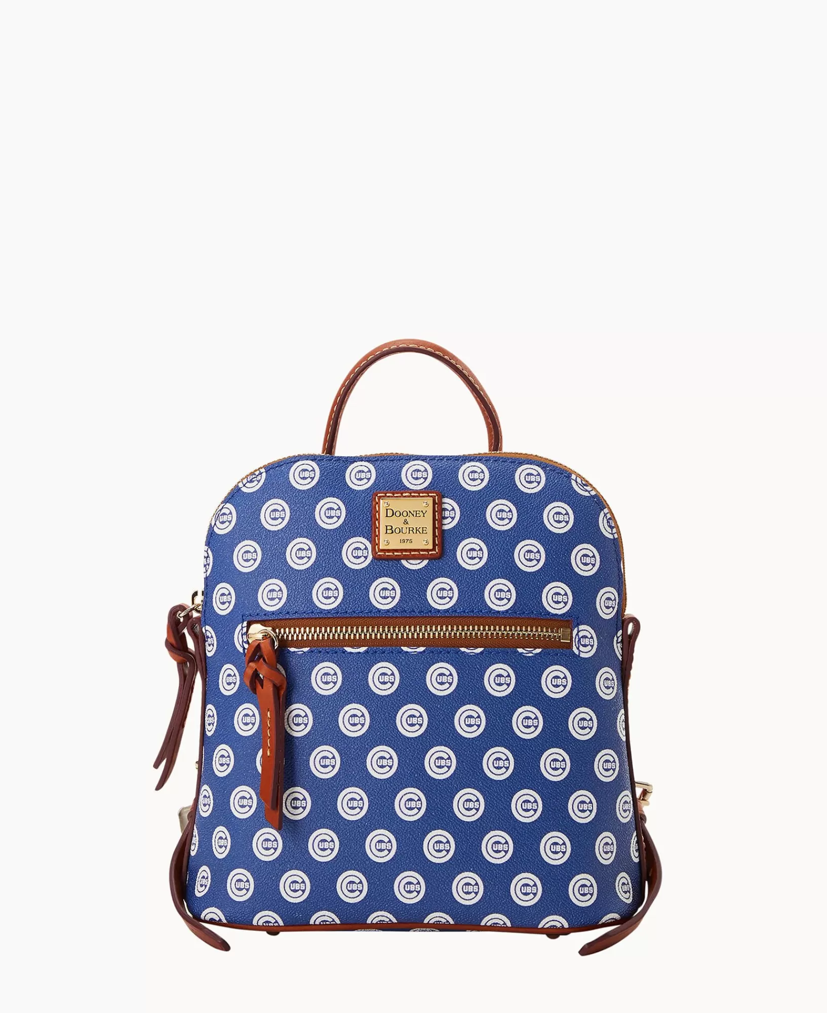 Backpacks>Dooney & Bourke MLB Cubs Small Backpack Blue