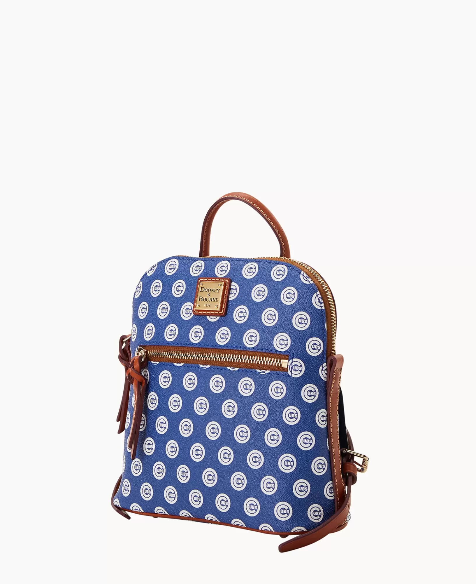 Backpacks>Dooney & Bourke MLB Cubs Small Backpack Blue