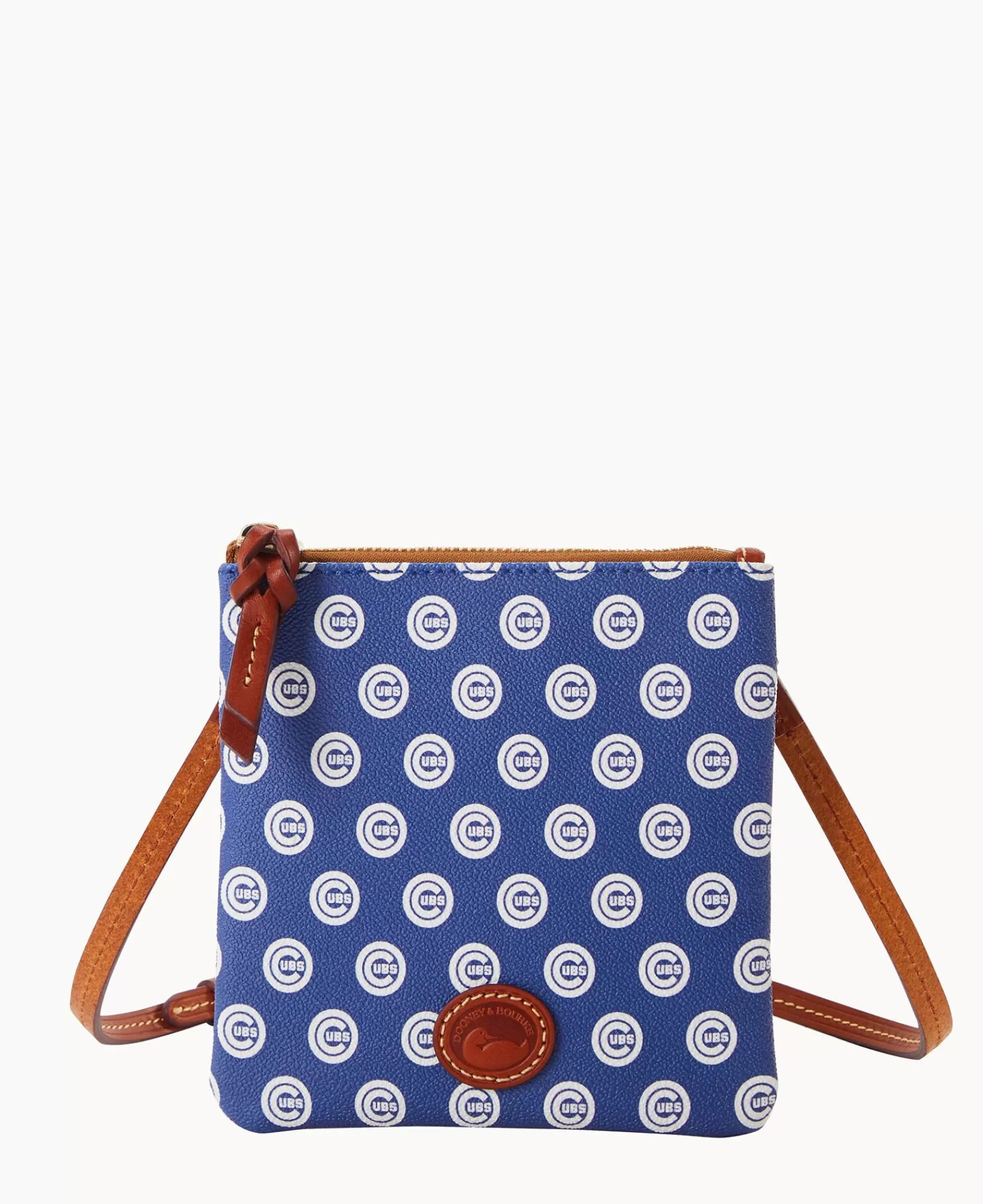 Shoulder Bags | Crossbodies>Dooney & Bourke MLB Cubs Small North South Top Zip Crossbody Blue