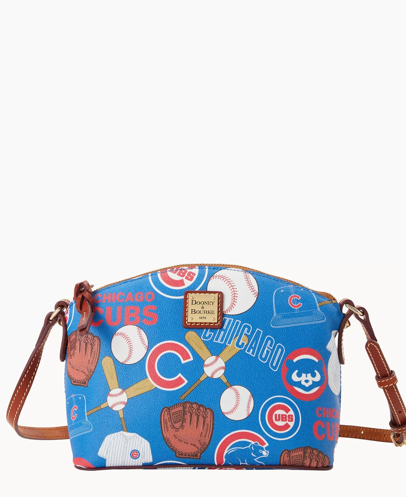 Shoulder Bags | Crossbodies>Dooney & Bourke MLB Cubs Suki Crossbody Blue