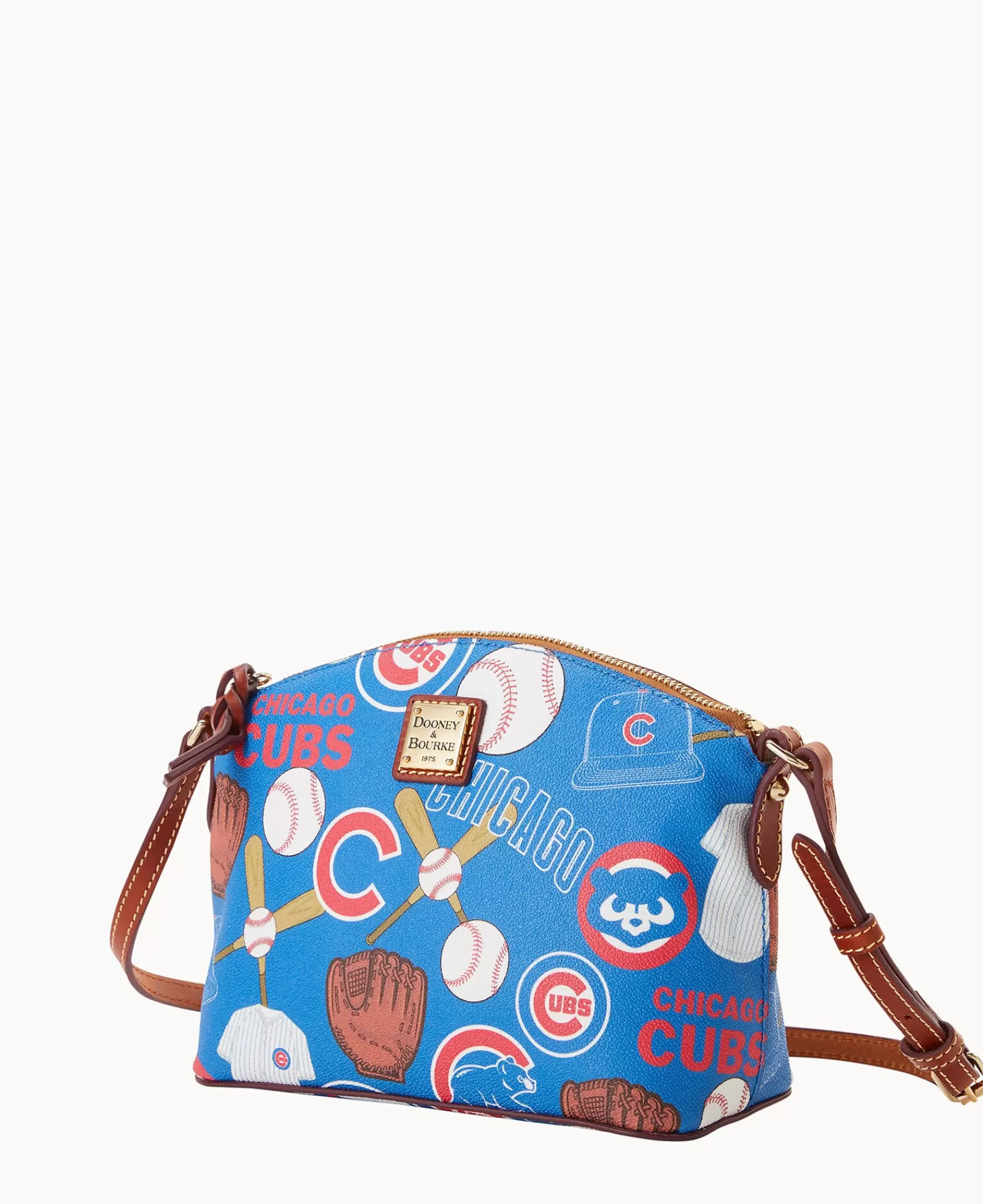 Shoulder Bags | Crossbodies>Dooney & Bourke MLB Cubs Suki Crossbody Blue