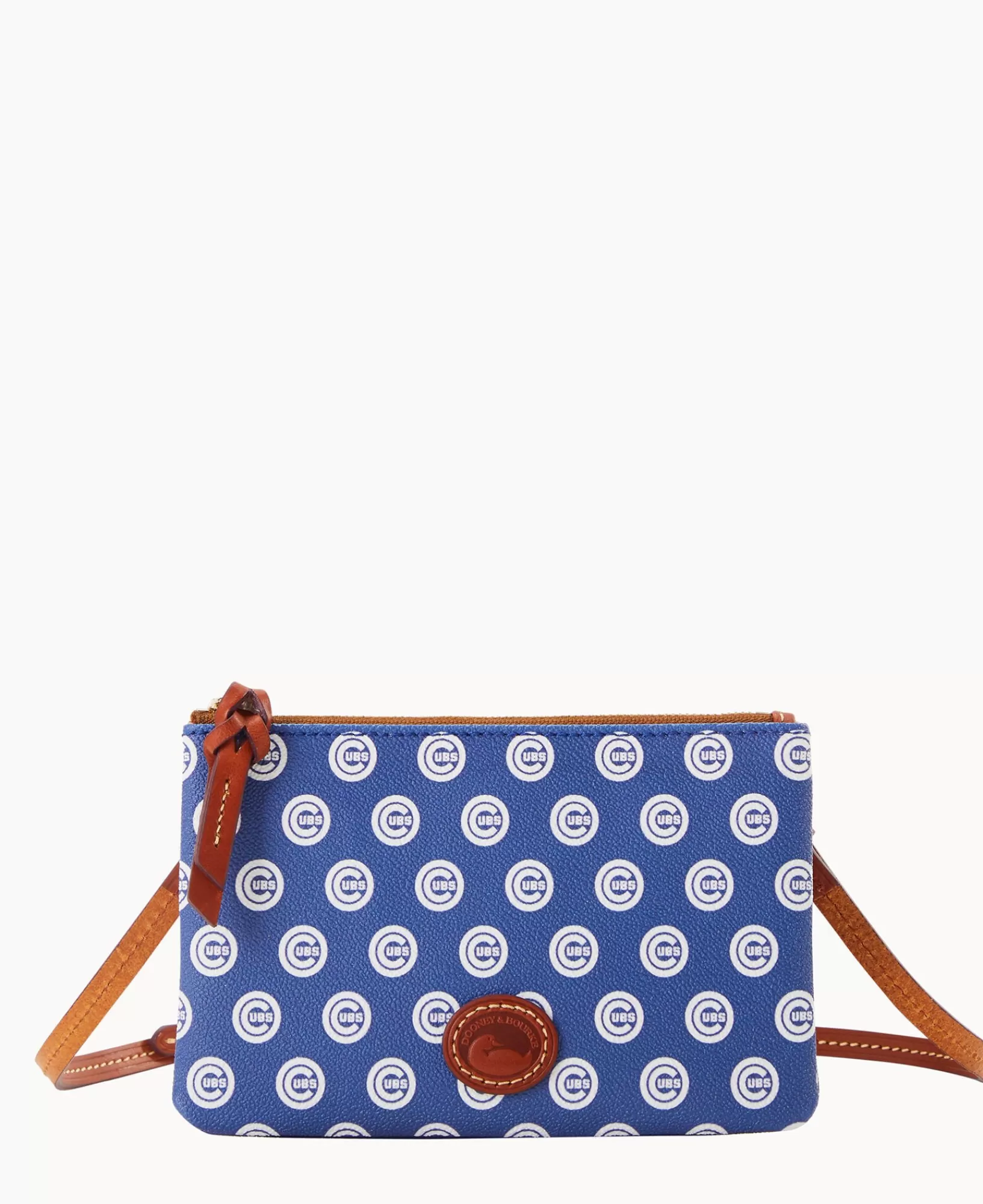 Shoulder Bags | Crossbodies>Dooney & Bourke MLB Cubs Top Zip Crossbody Blue