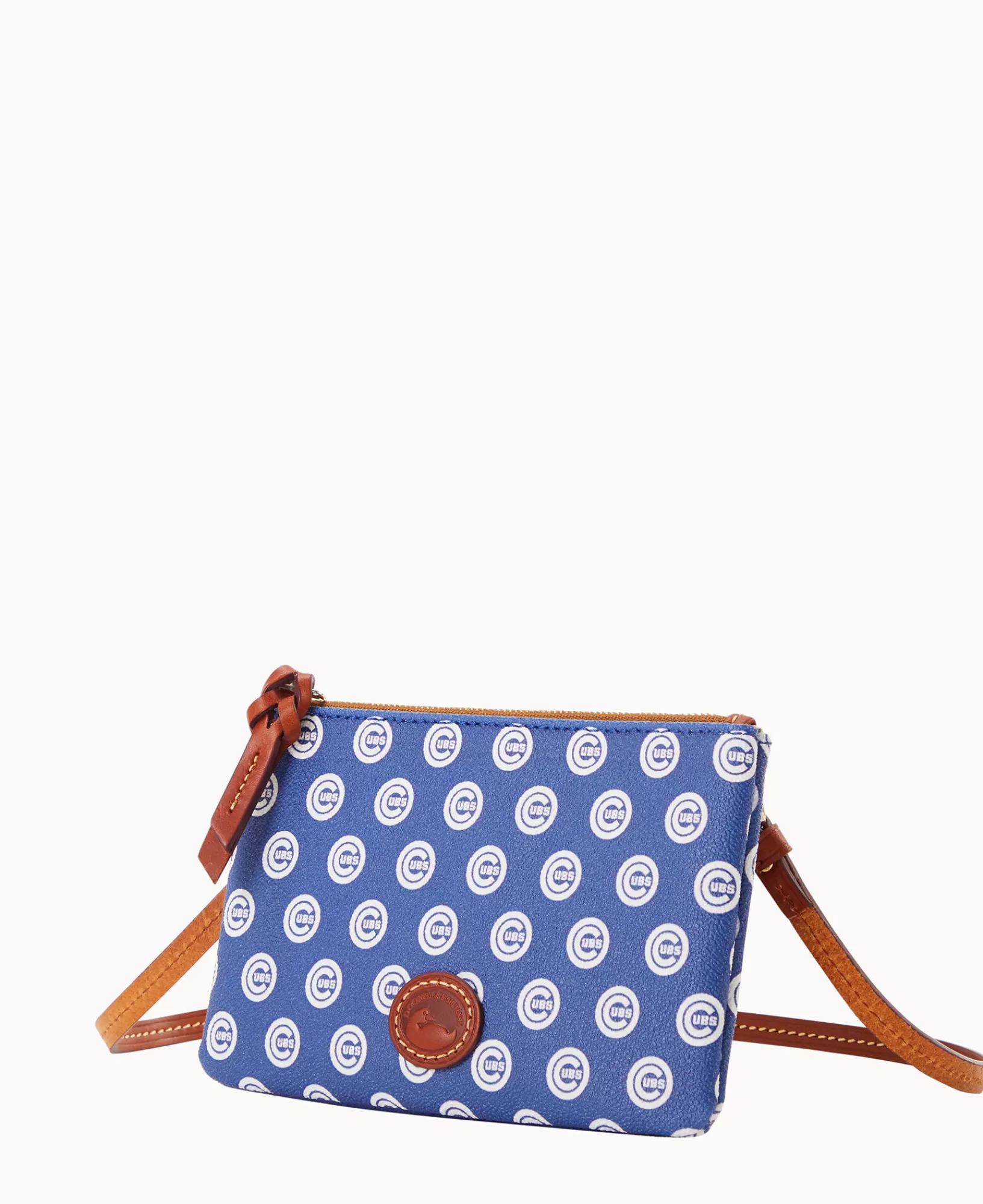 Shoulder Bags | Crossbodies>Dooney & Bourke MLB Cubs Top Zip Crossbody Blue