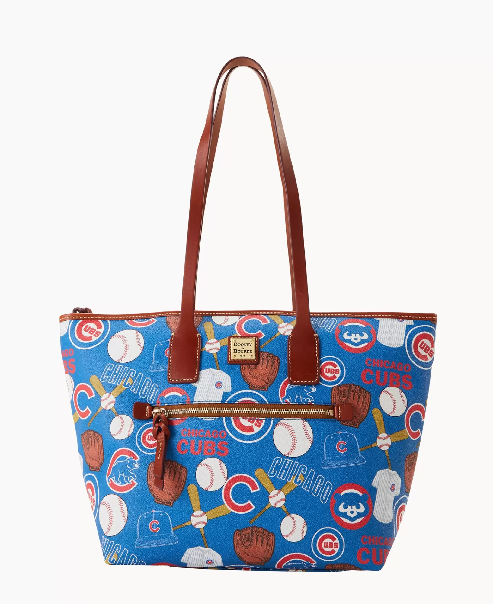 Shoulder Bags | Totes>Dooney & Bourke MLB Cubs Tote Blue