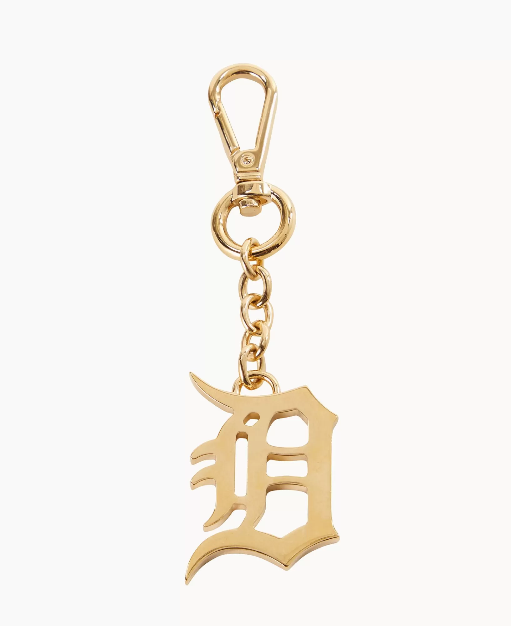 Key Keepers & Charms>Dooney & Bourke MLB Detroit Tigers Pendant Key Chain Gold