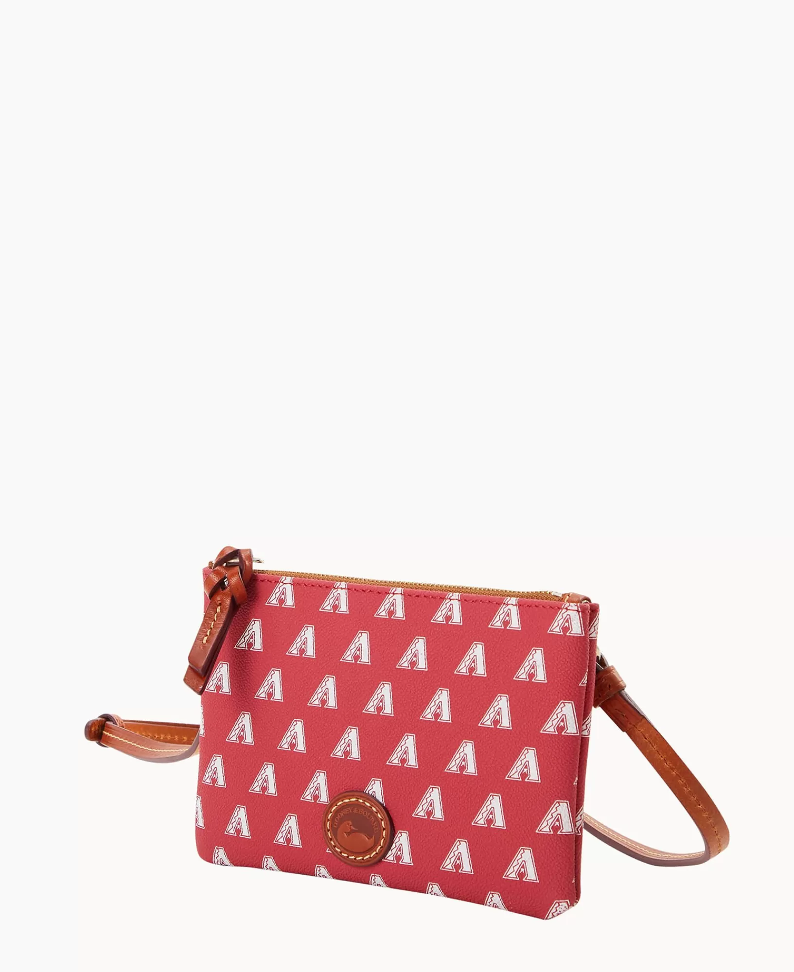 Shoulder Bags | Crossbodies>Dooney & Bourke MLB Diamondbacks Top Zip Crossbody Red