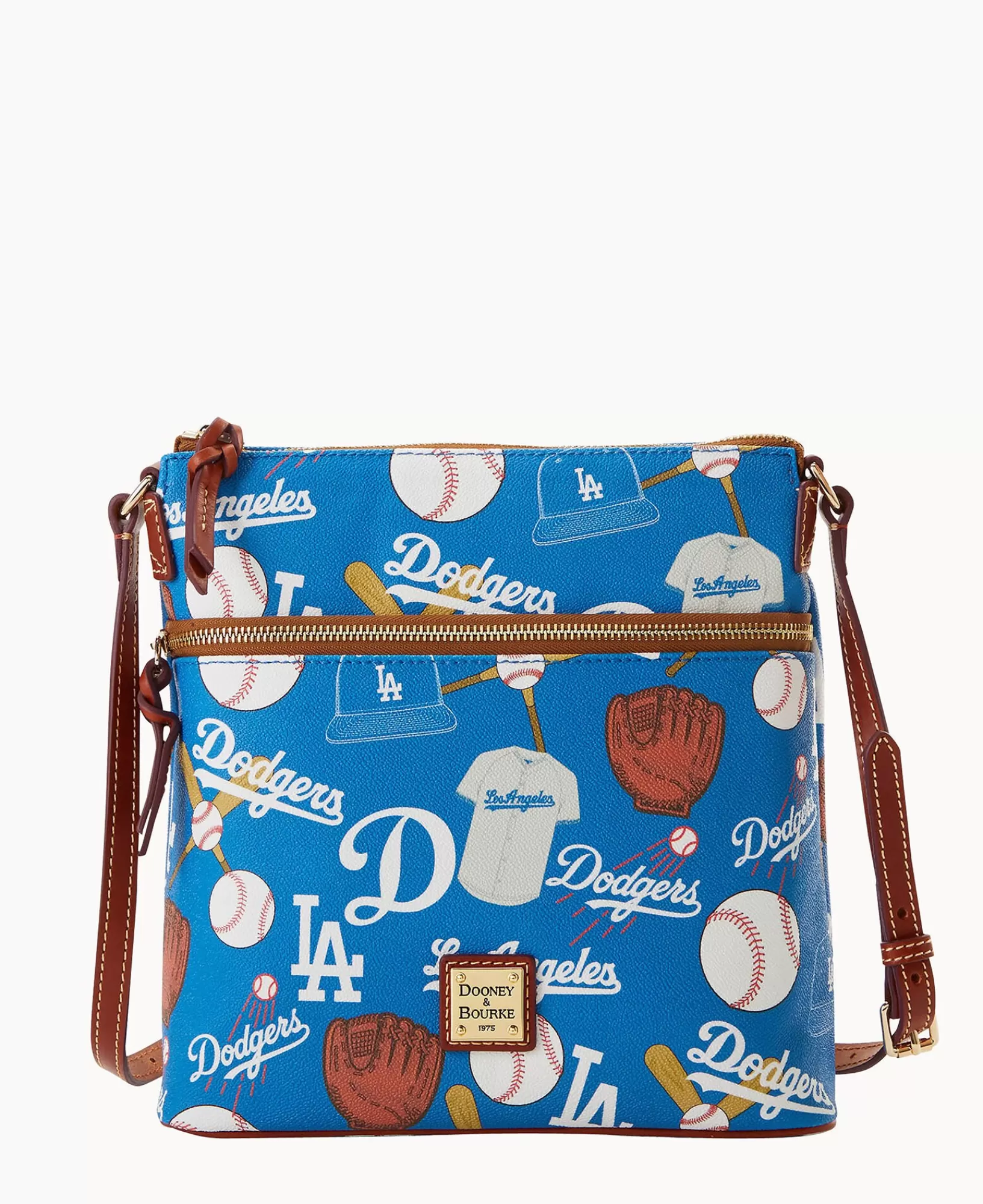 Shoulder Bags | Crossbodies>Dooney & Bourke MLB Dodgers Crossbody Blue