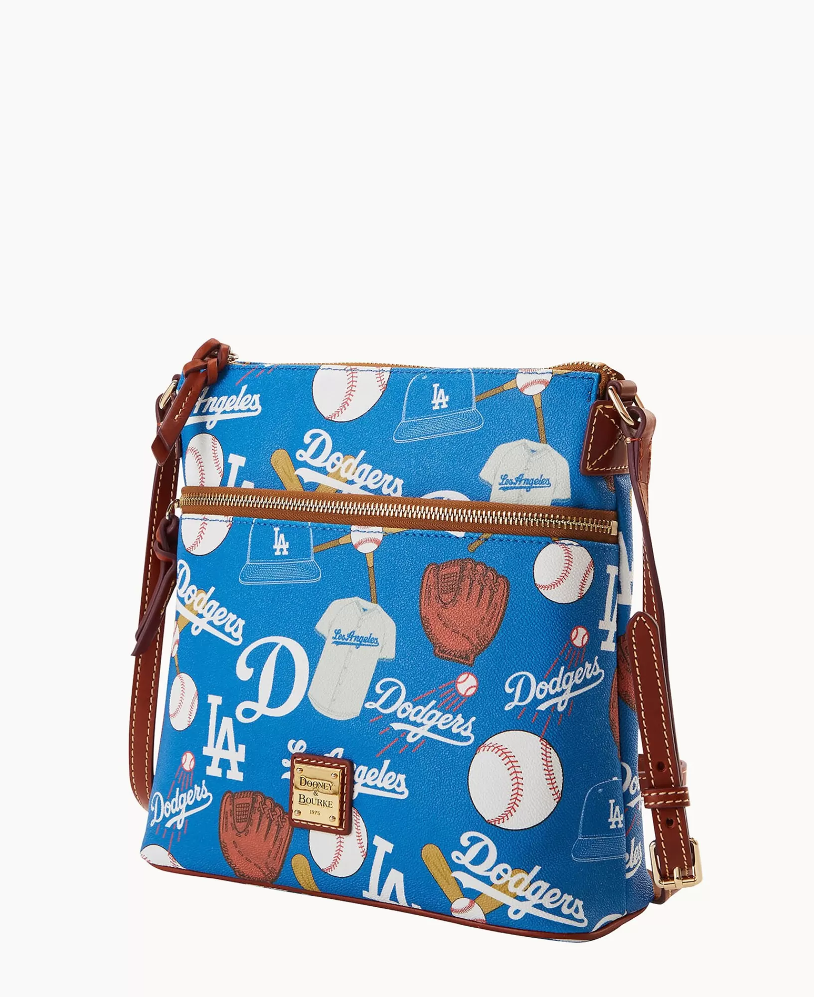 Shoulder Bags | Crossbodies>Dooney & Bourke MLB Dodgers Crossbody Blue