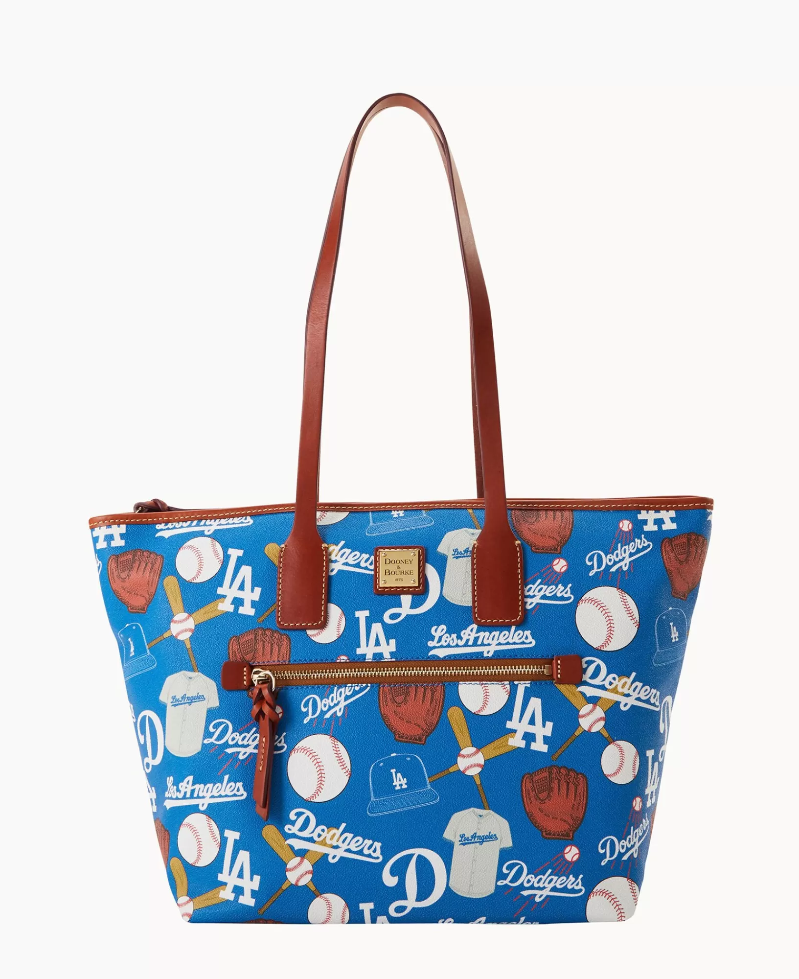 Shoulder Bags | Totes>Dooney & Bourke MLB Dodgers Tote Blue