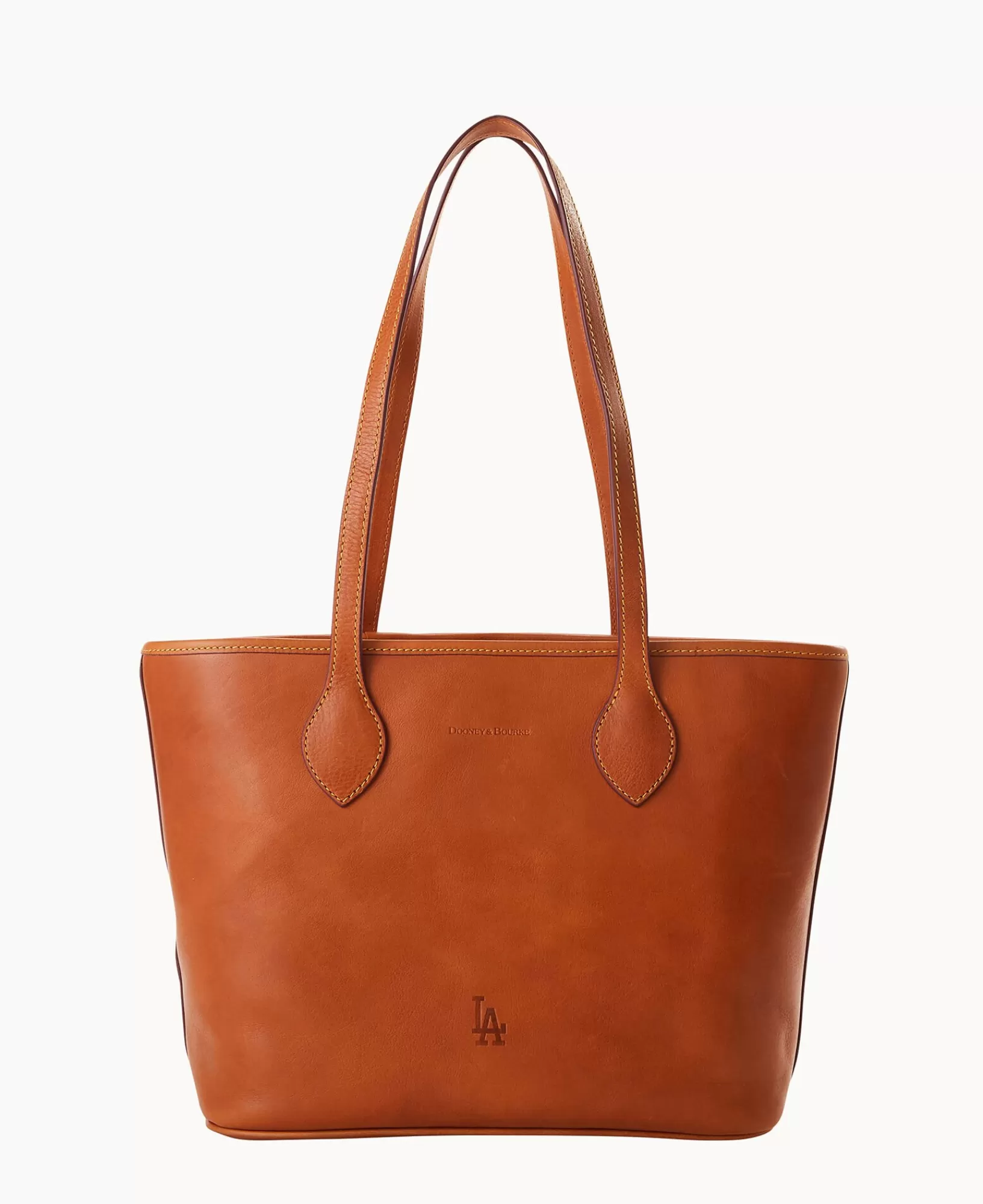 Totes>Dooney & Bourke MLB Dodgers Tote Natural