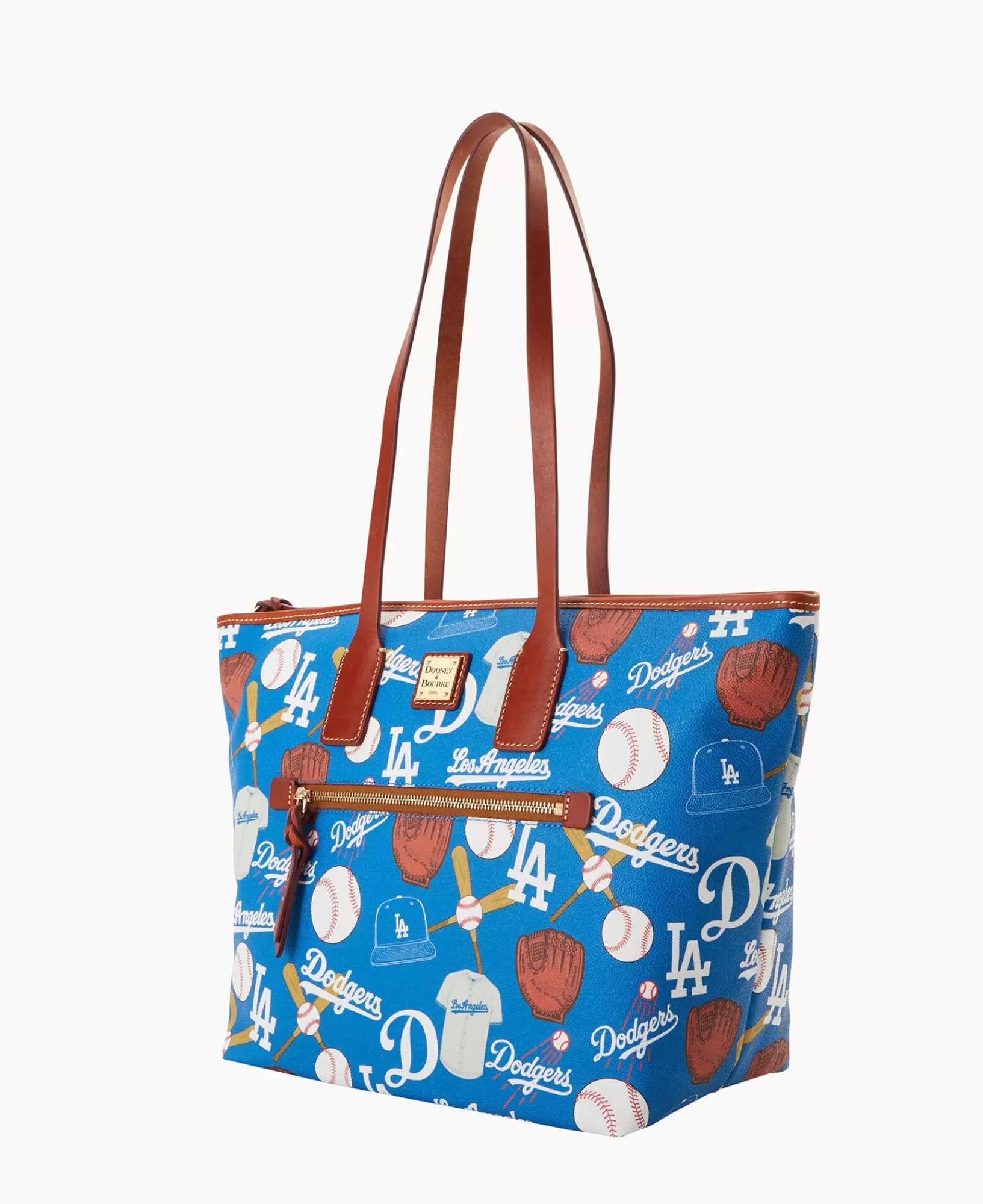 Shoulder Bags | Totes>Dooney & Bourke MLB Dodgers Tote Blue