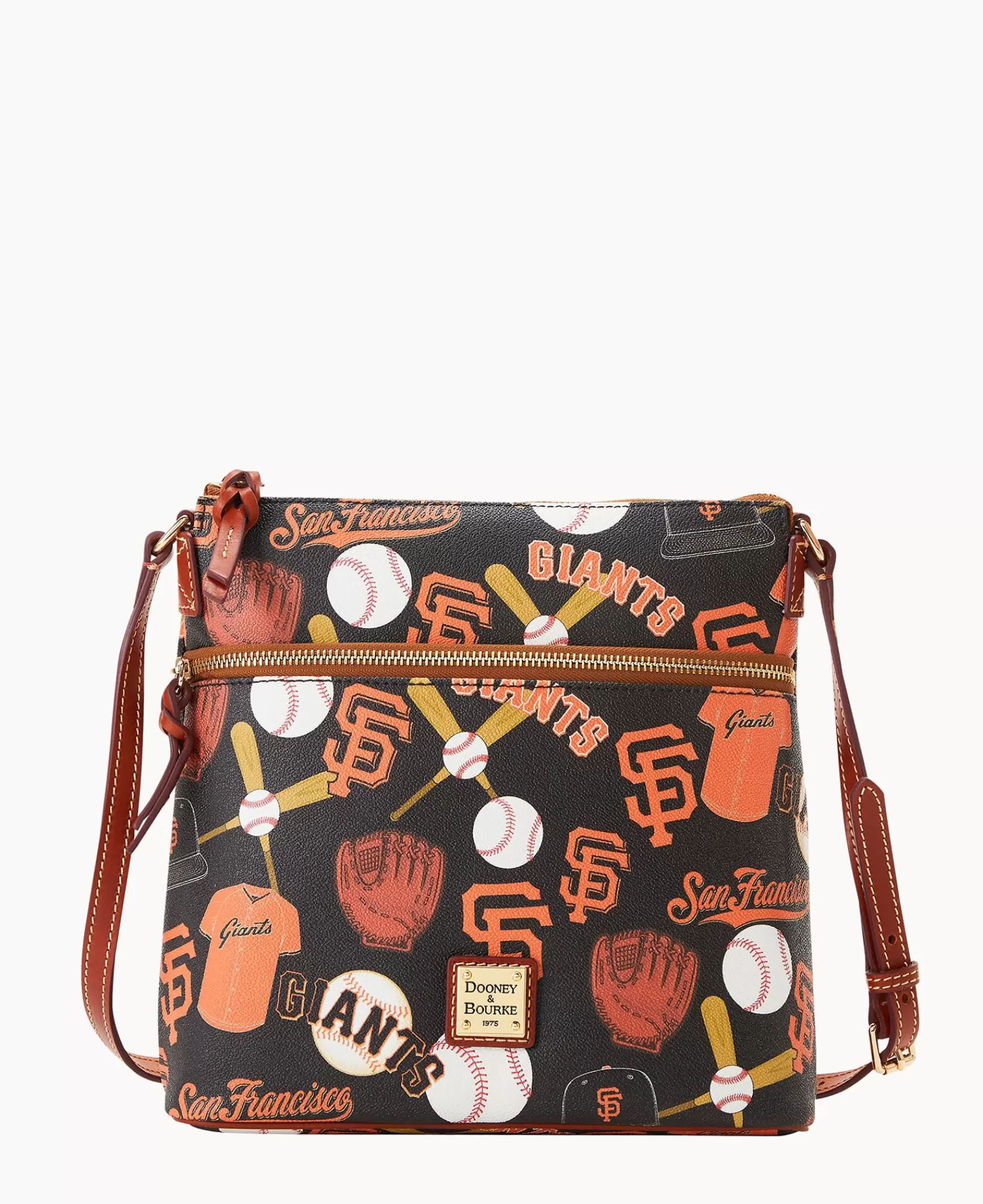 Shoulder Bags | Crossbodies>Dooney & Bourke MLB Giants Crossbody Black