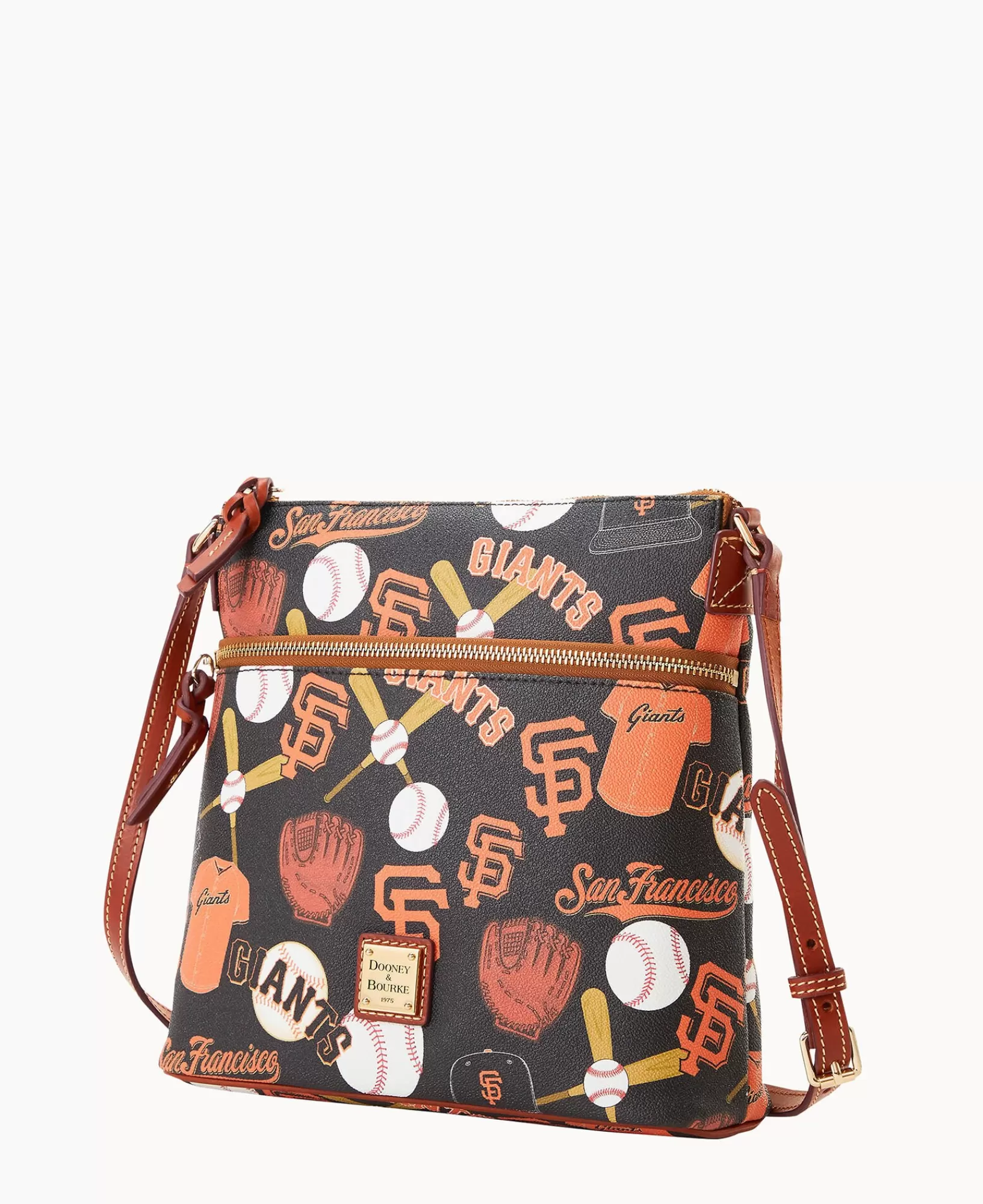 Shoulder Bags | Crossbodies>Dooney & Bourke MLB Giants Crossbody Black