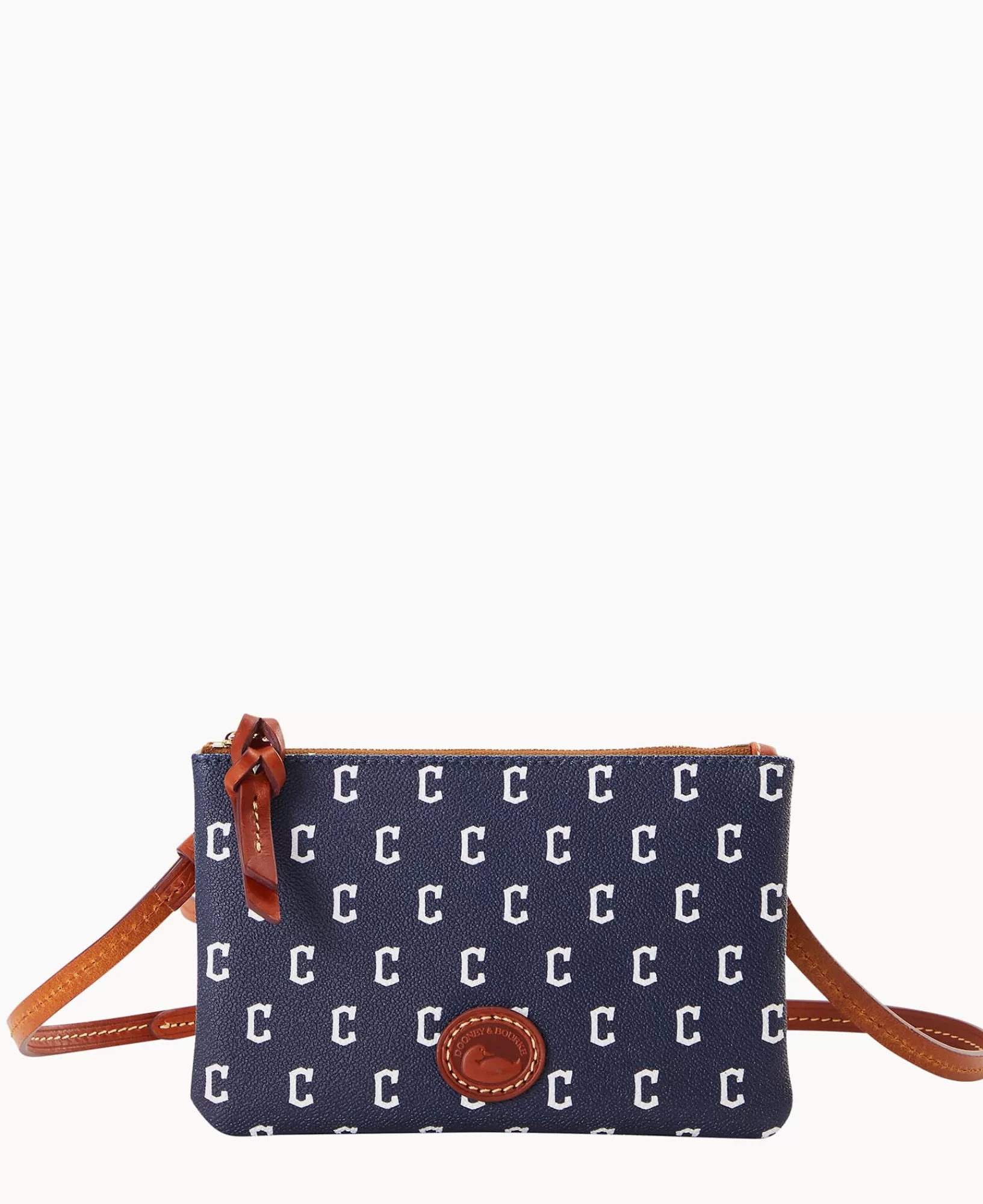 Shoulder Bags | Crossbodies>Dooney & Bourke MLB Guardians Top Zip Crossbody Navy