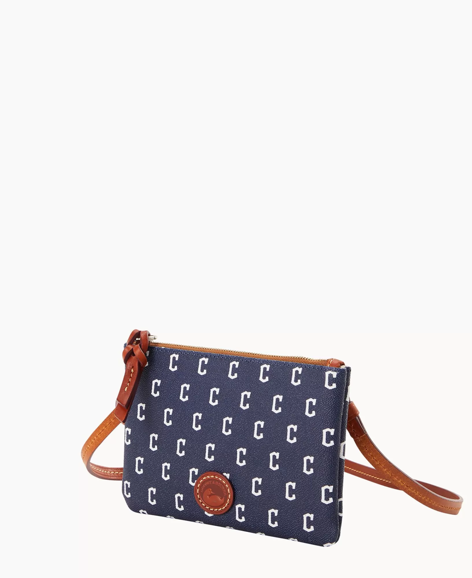 Shoulder Bags | Crossbodies>Dooney & Bourke MLB Guardians Top Zip Crossbody Navy