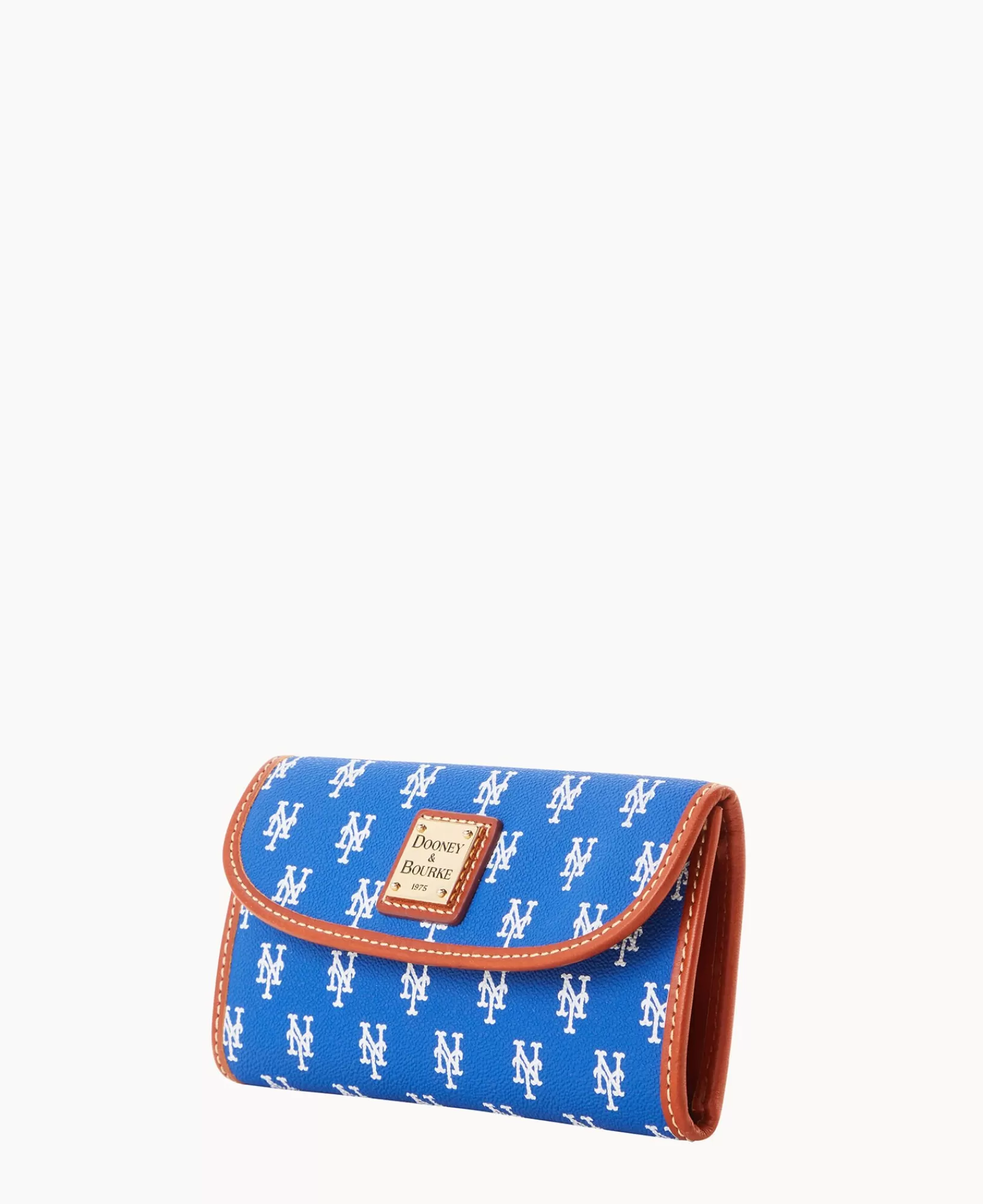 Clutches | Wallets>Dooney & Bourke MLB Mets Continental Clutch Blue