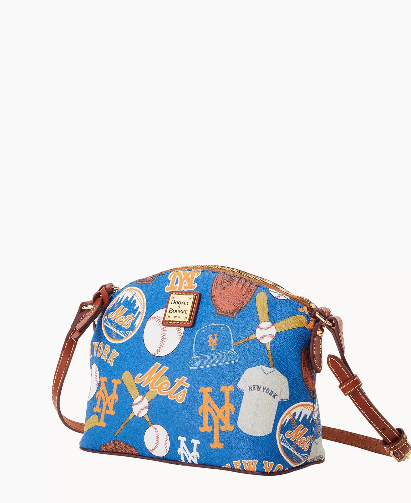 Shoulder Bags | Crossbodies>Dooney & Bourke MLB Mets Suki Crossbody Blue