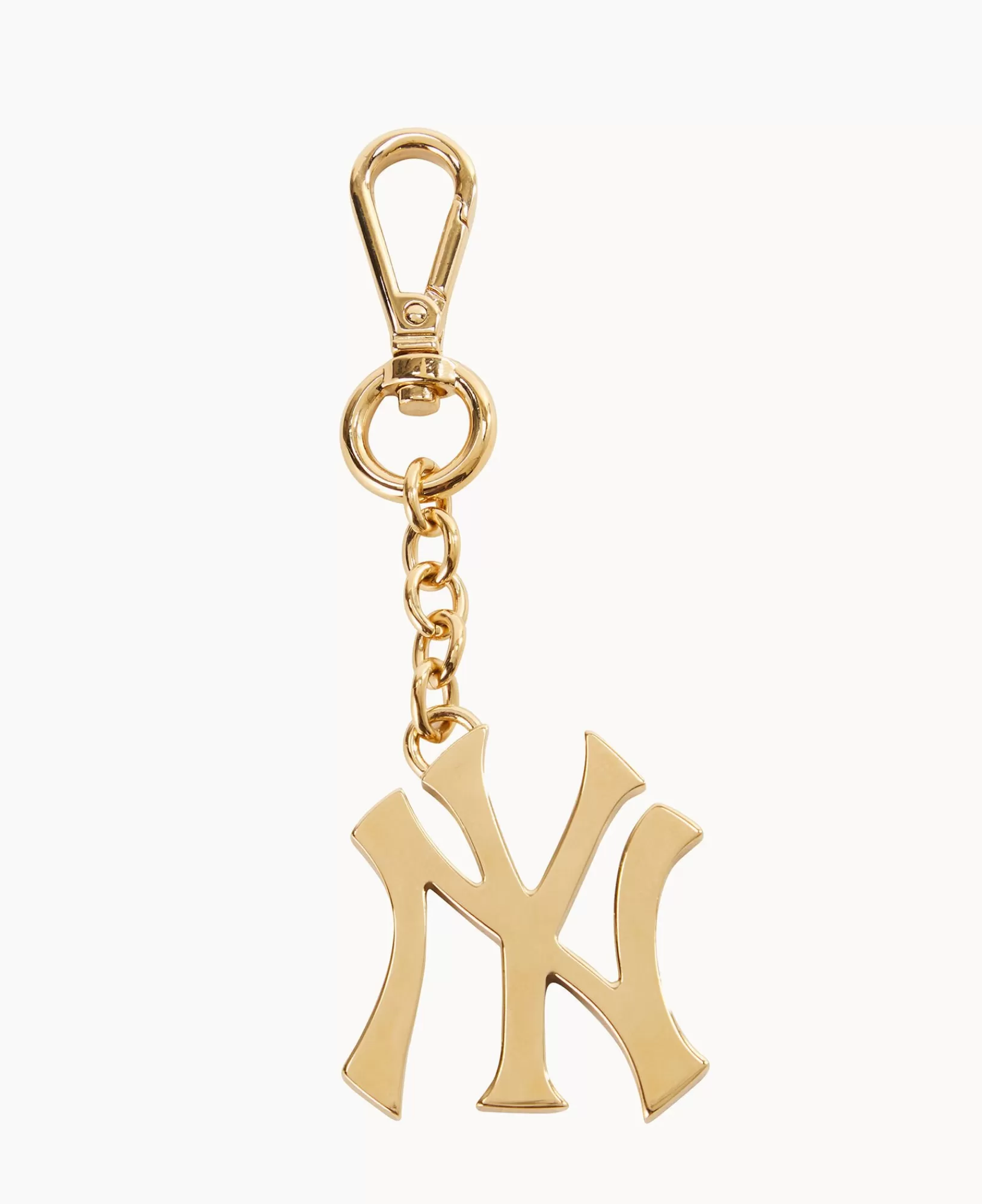 Key Keepers & Charms>Dooney & Bourke MLB New York Yankees Pendant Key Chain Gold