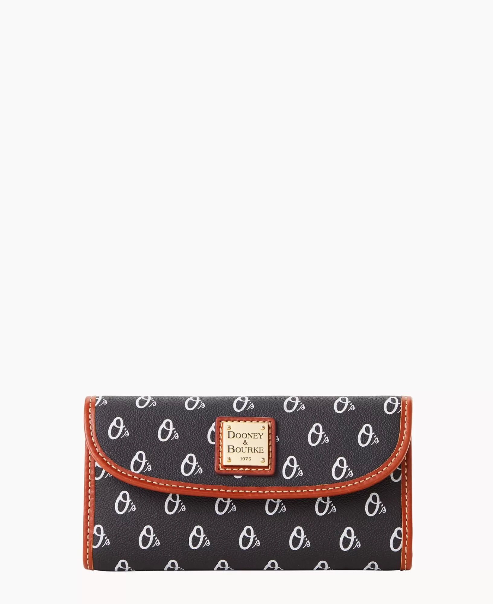 Clutches | Wallets>Dooney & Bourke MLB Orioles Continental Clutch Black