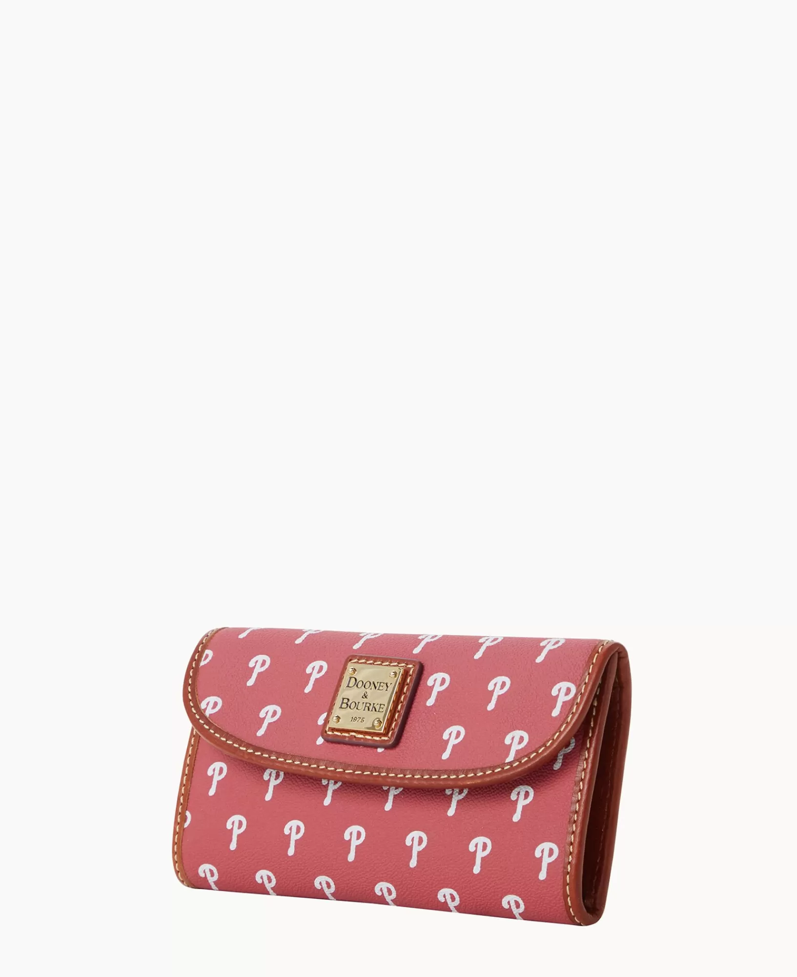 Clutches | Wallets>Dooney & Bourke MLB Phillies Continental Clutch Red