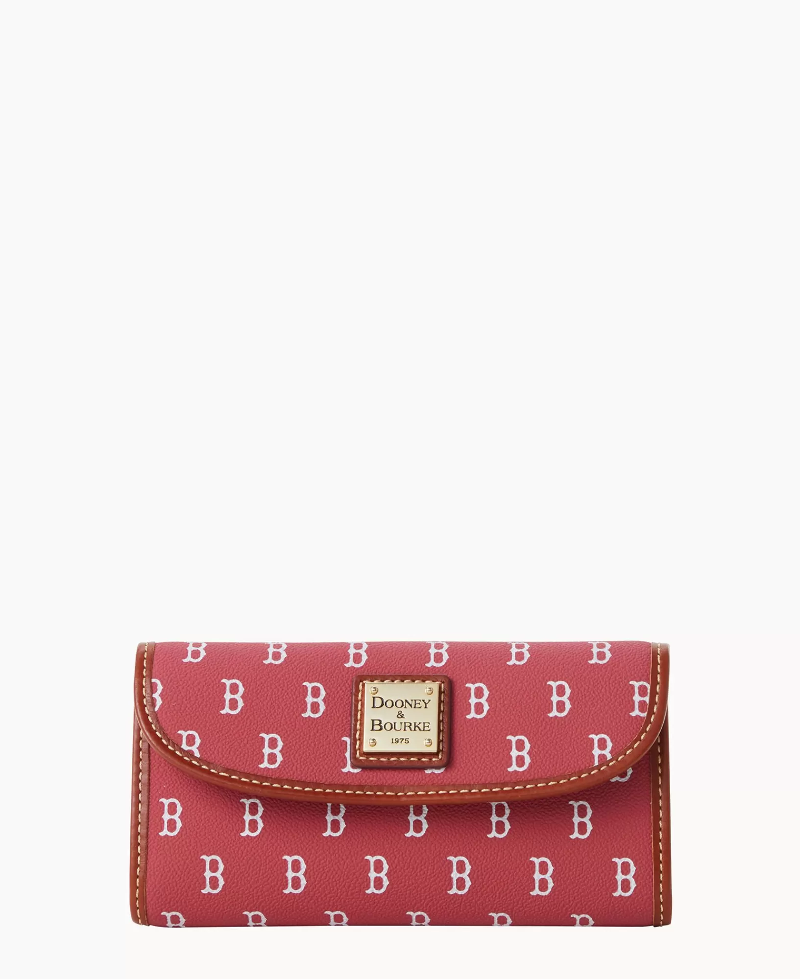 Clutches | Wallets>Dooney & Bourke MLB Sox Continental Clutch Red