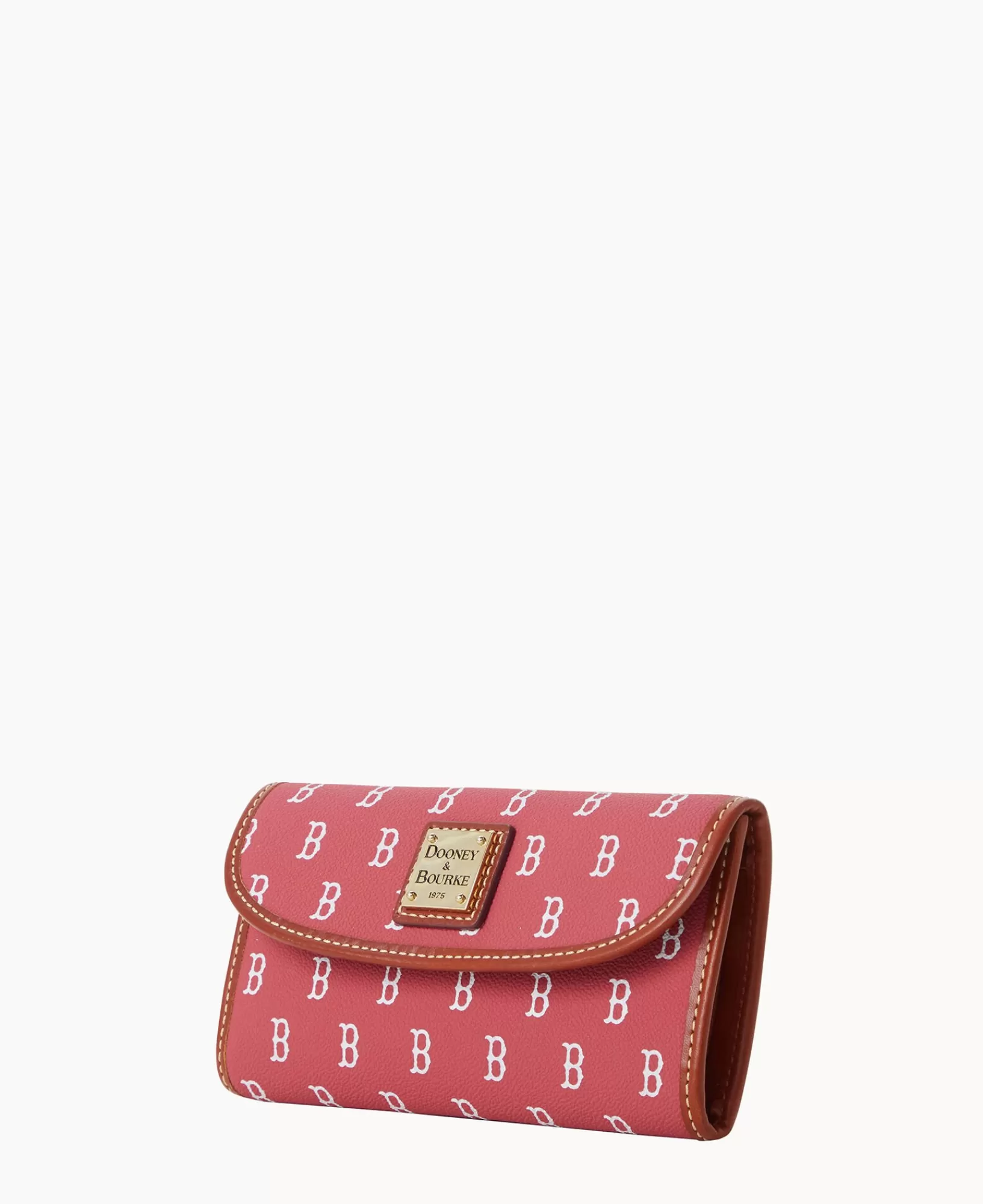 Clutches | Wallets>Dooney & Bourke MLB Sox Continental Clutch Red