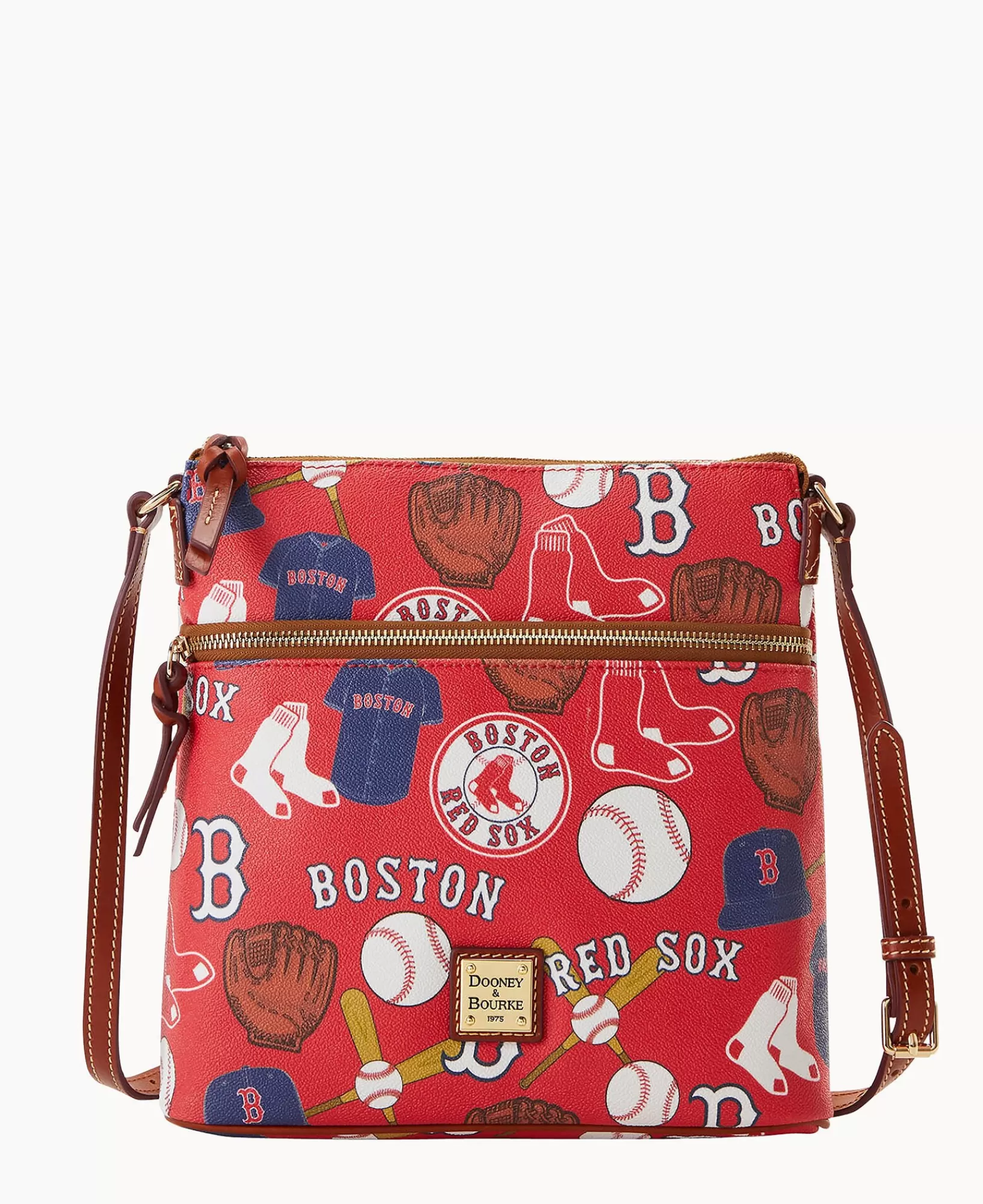 Shoulder Bags | Crossbodies>Dooney & Bourke MLB Sox Crossbody Red