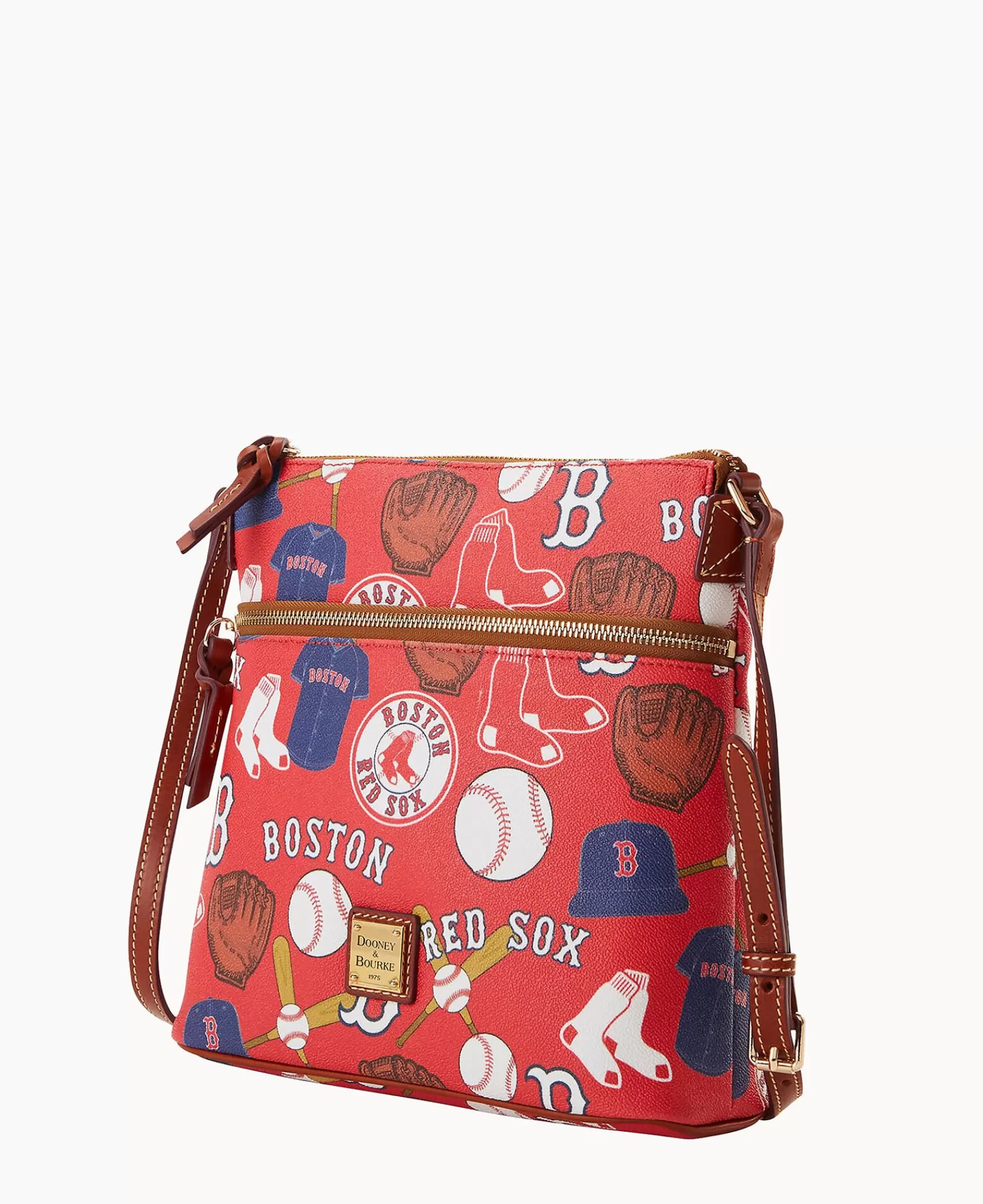 Shoulder Bags | Crossbodies>Dooney & Bourke MLB Sox Crossbody Red