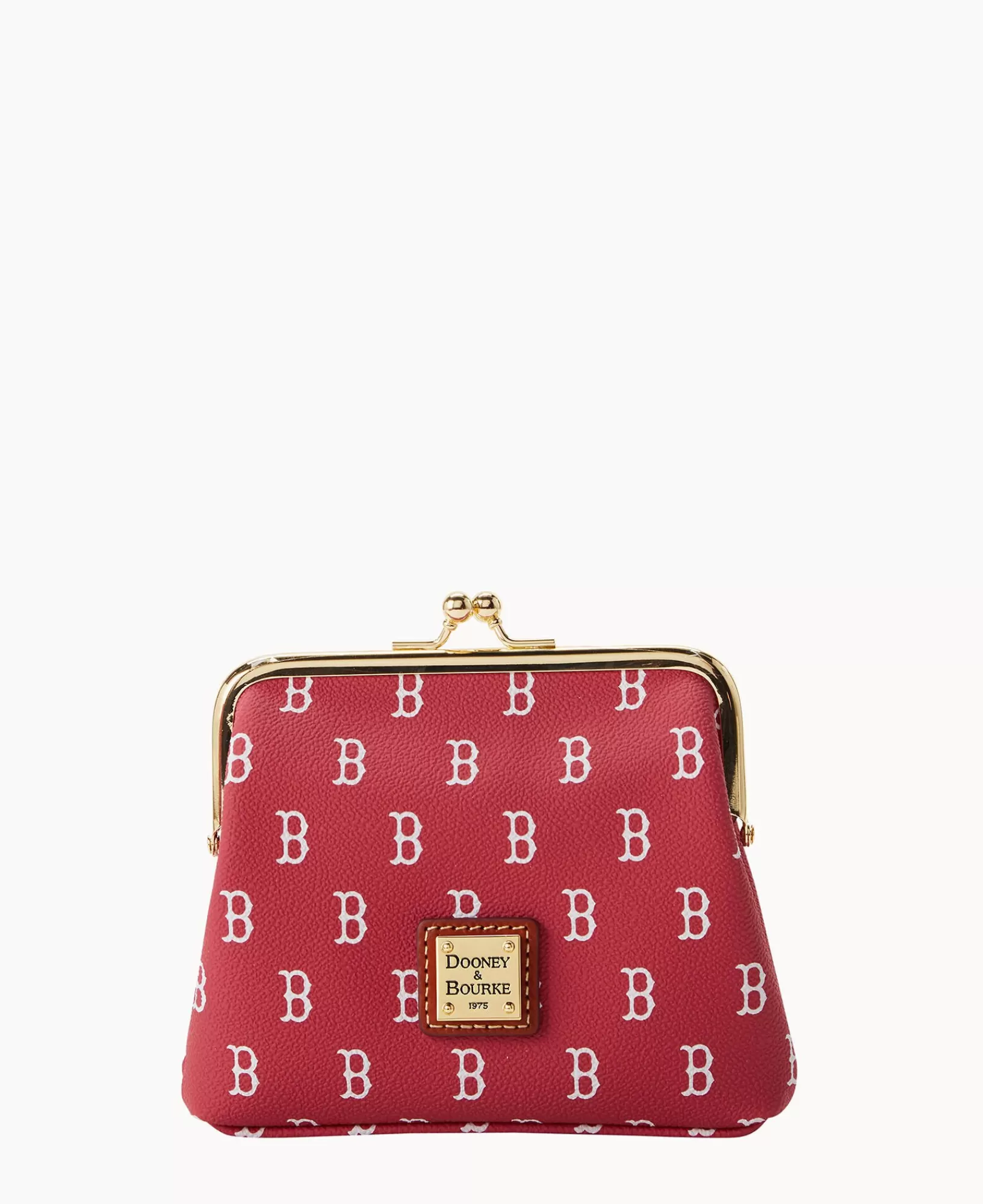 Clutches | Wallets>Dooney & Bourke MLB Sox Large Framed Purse Red