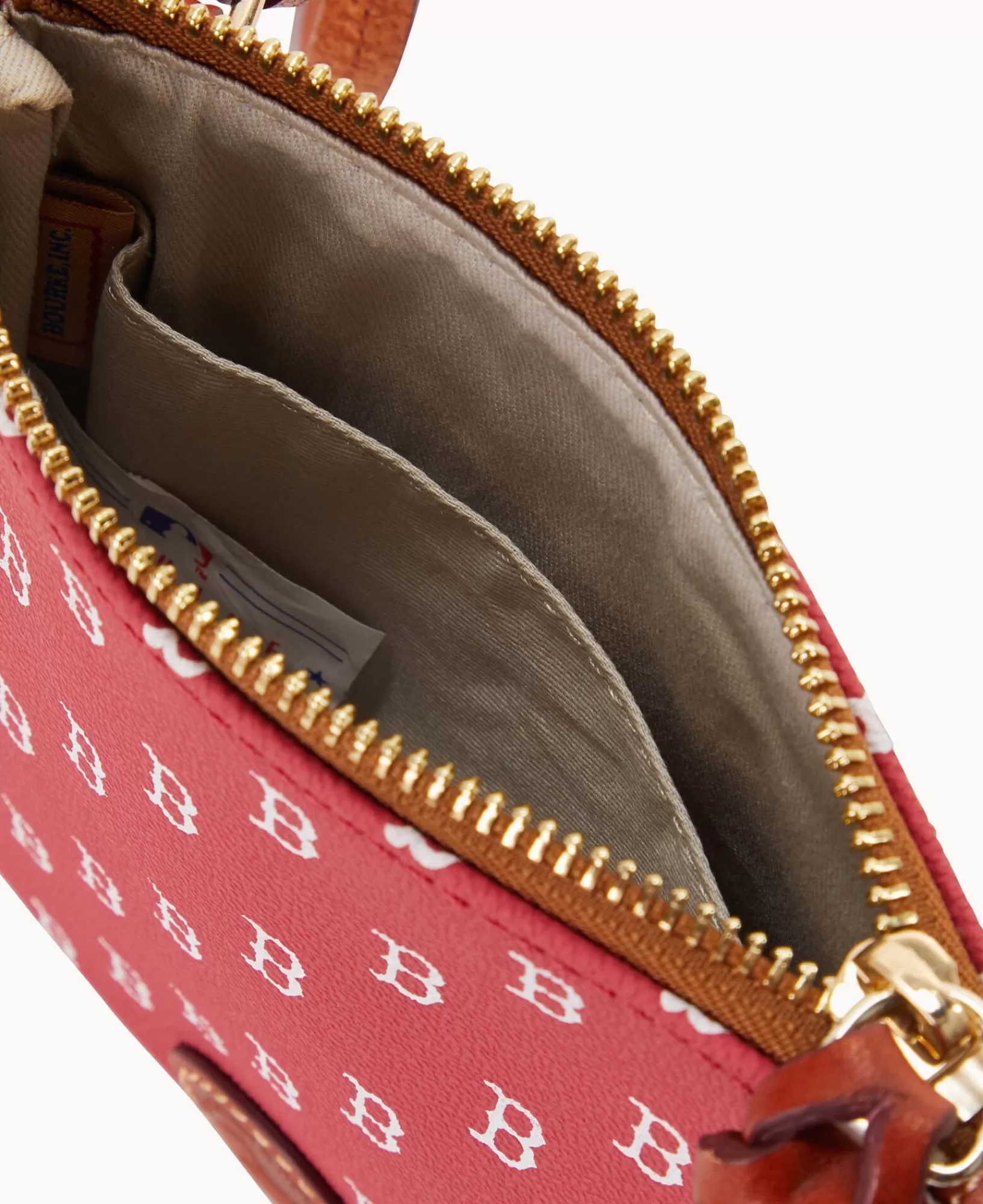 Shoulder Bags | Crossbodies>Dooney & Bourke MLB Sox Small North South Top Zip Crossbody Red