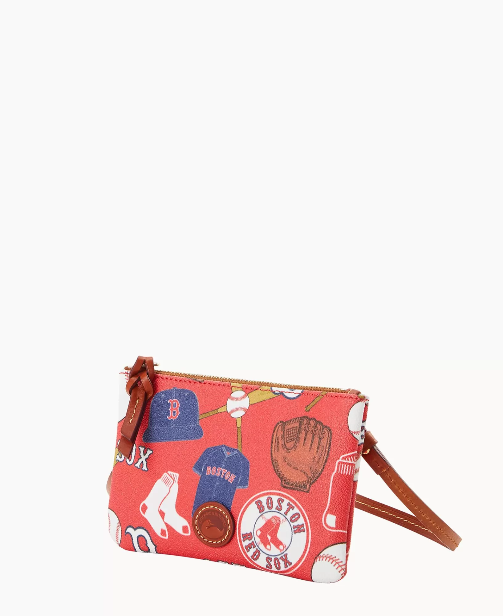 Shoulder Bags | Crossbodies>Dooney & Bourke MLB Sox Top Zip Crossbody Red