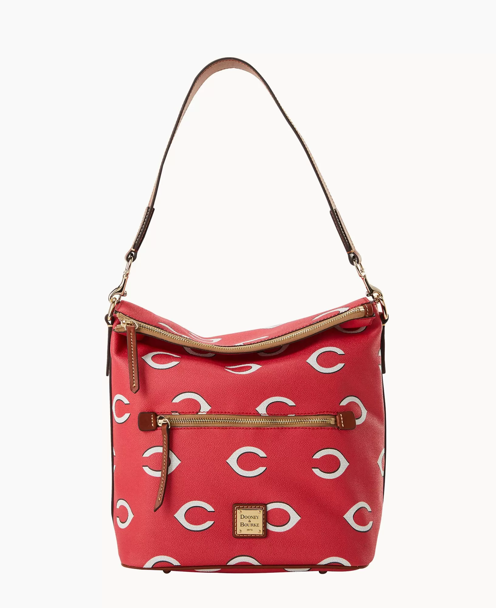 Shoulder Bags>Dooney & Bourke MLB s Large Sac Red