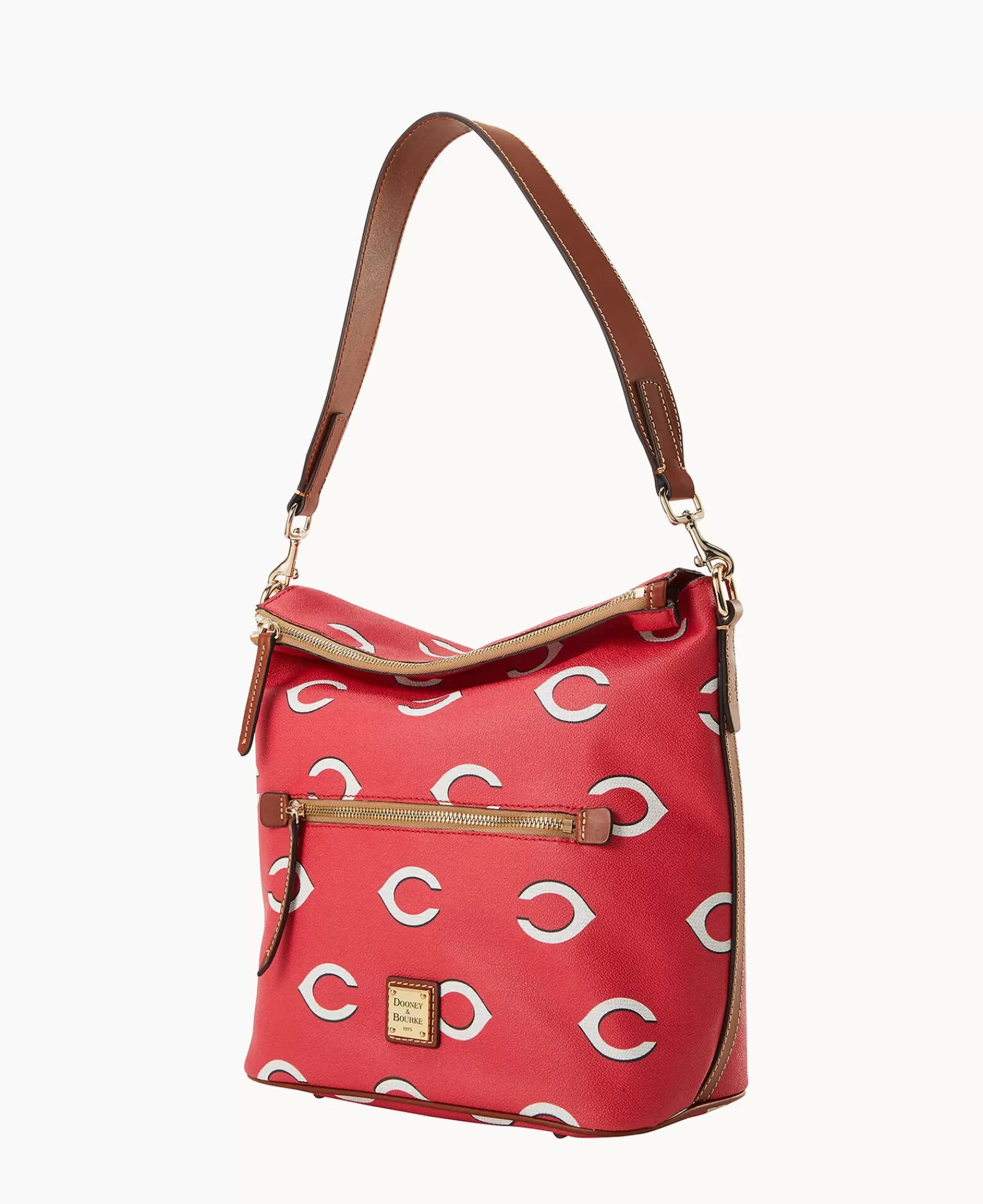 Shoulder Bags>Dooney & Bourke MLB s Large Sac Red