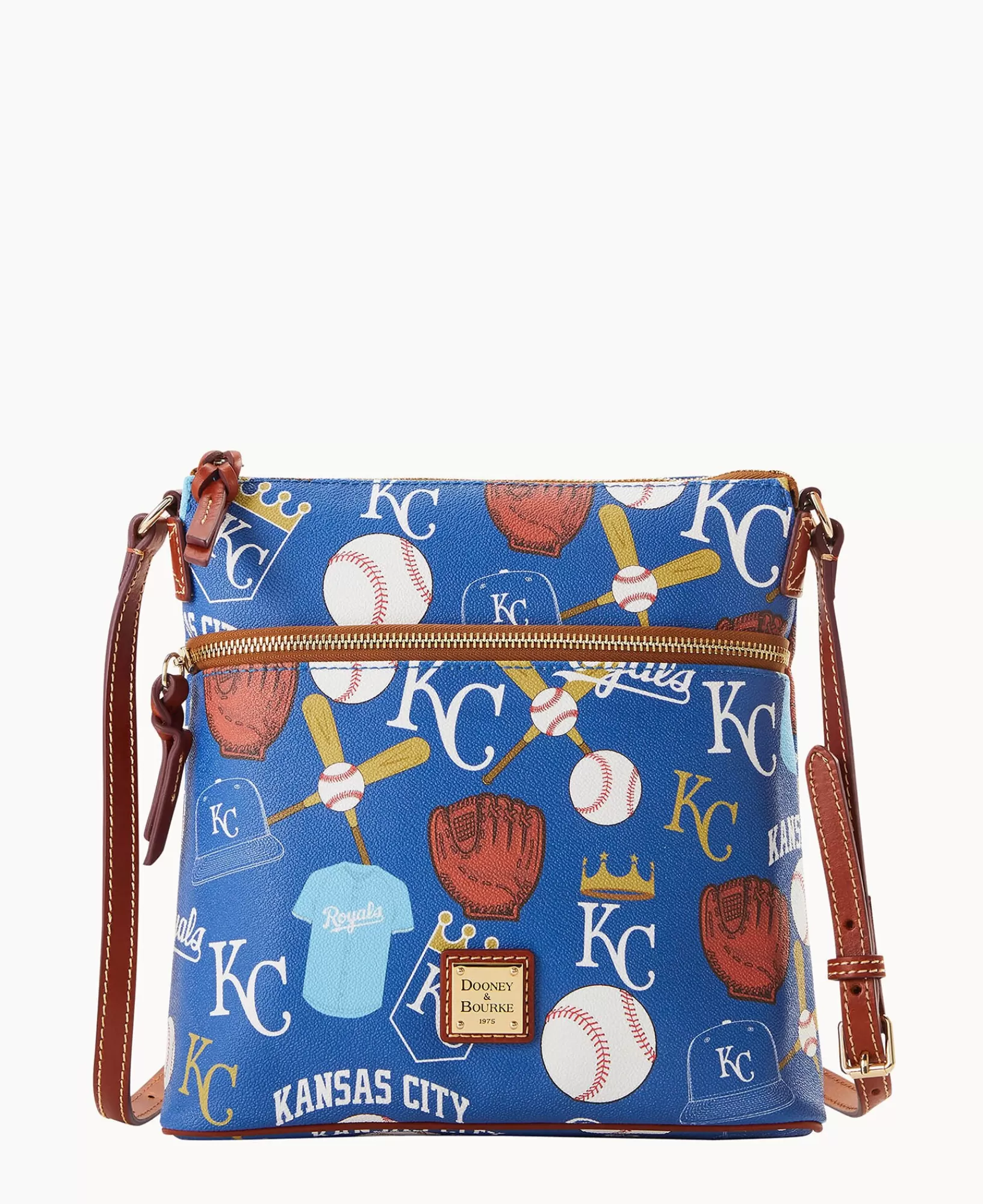 Shoulder Bags | Crossbodies>Dooney & Bourke MLB Royals Crossbody Blue