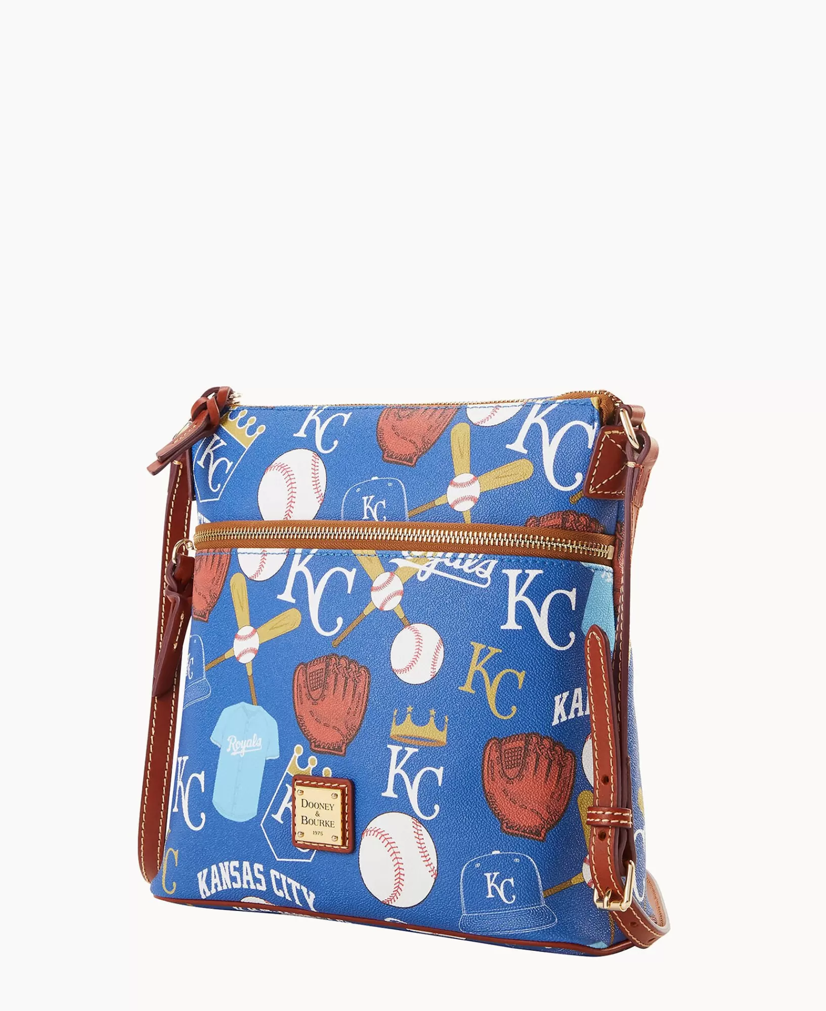 Shoulder Bags | Crossbodies>Dooney & Bourke MLB Royals Crossbody Blue