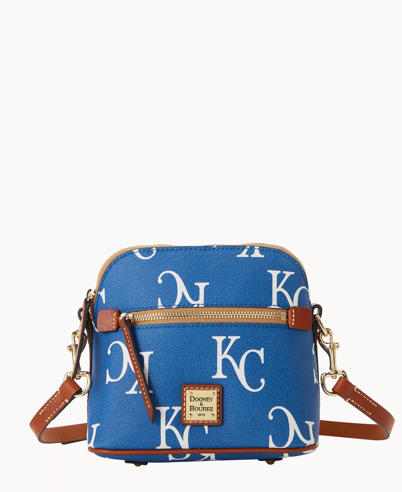 Shoulder Bags | Crossbodies>Dooney & Bourke MLB Royals Domed Crossbody Blue