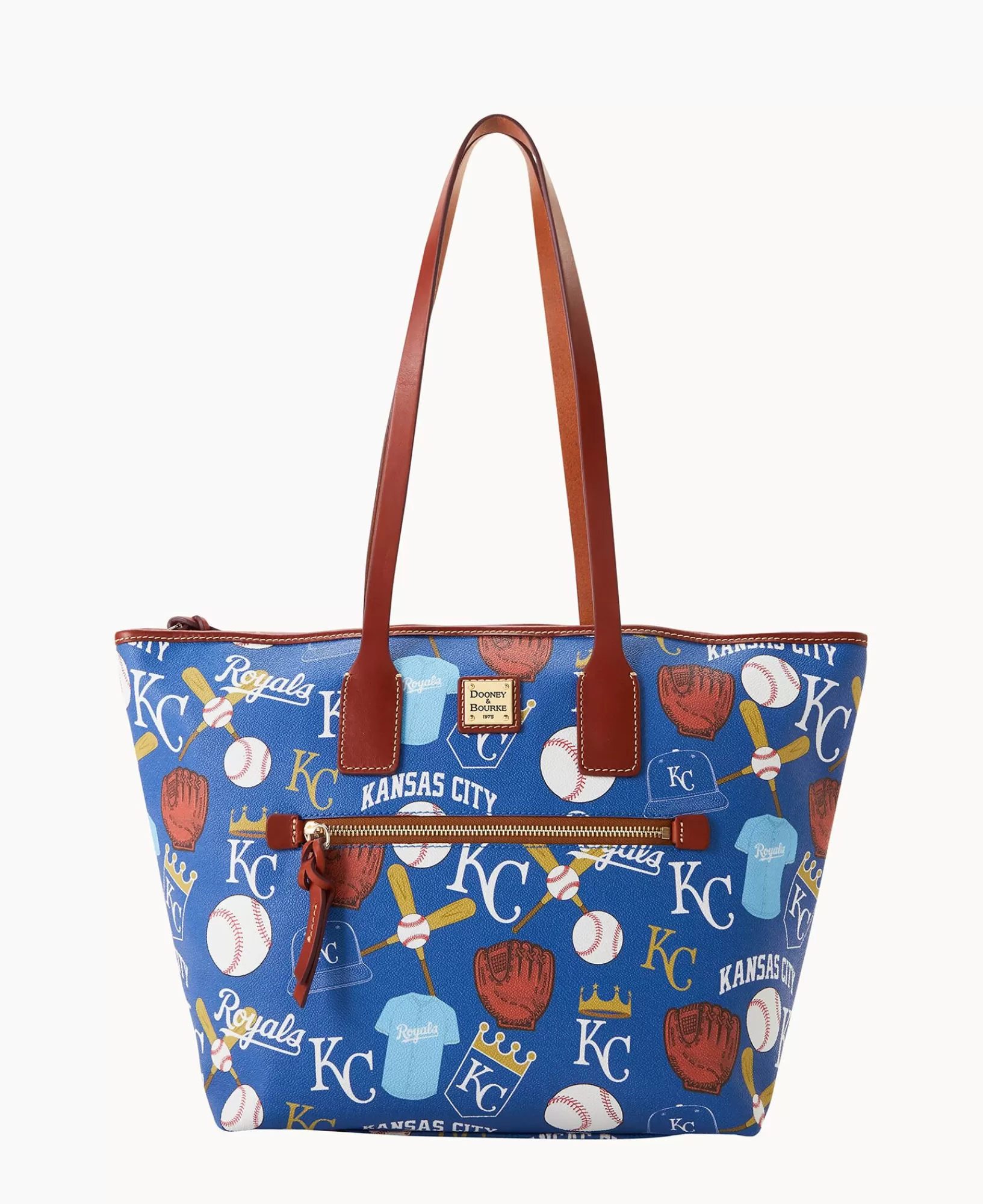 Shoulder Bags | Totes>Dooney & Bourke MLB Royals Tote Blue