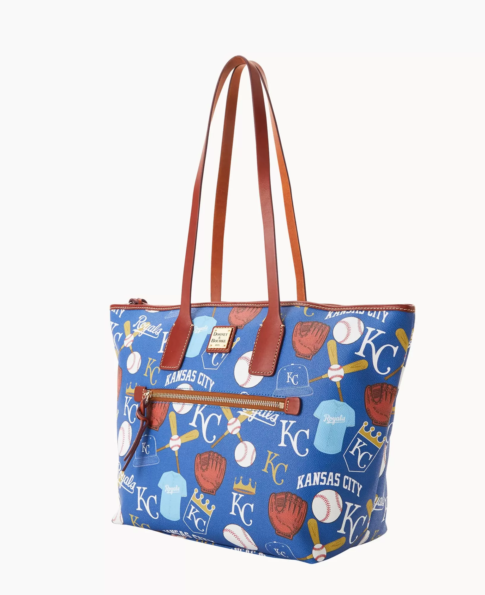 Shoulder Bags | Totes>Dooney & Bourke MLB Royals Tote Blue