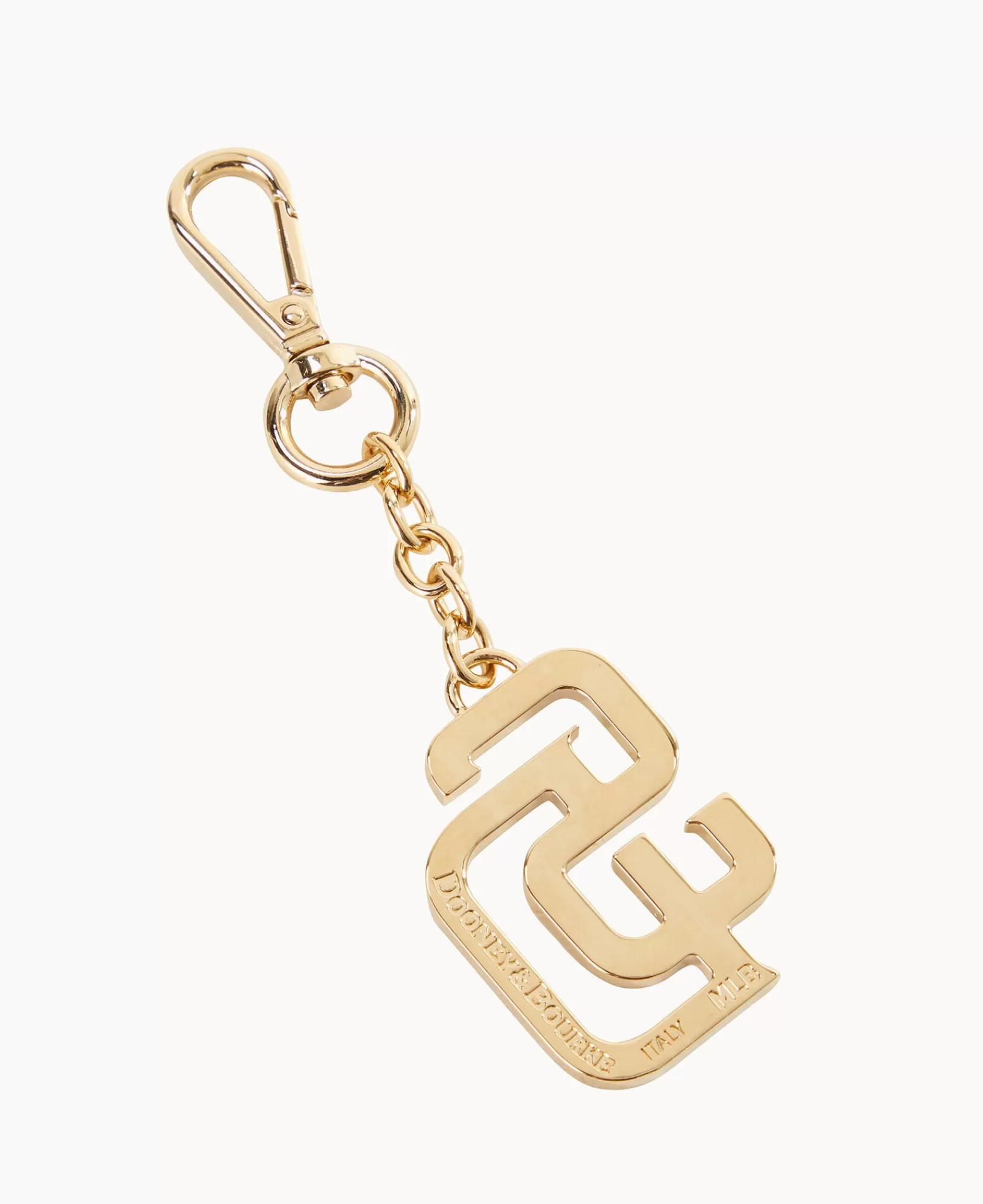 Key Keepers & Charms>Dooney & Bourke MLB San Diego Padres Pendant Key Chain Gold