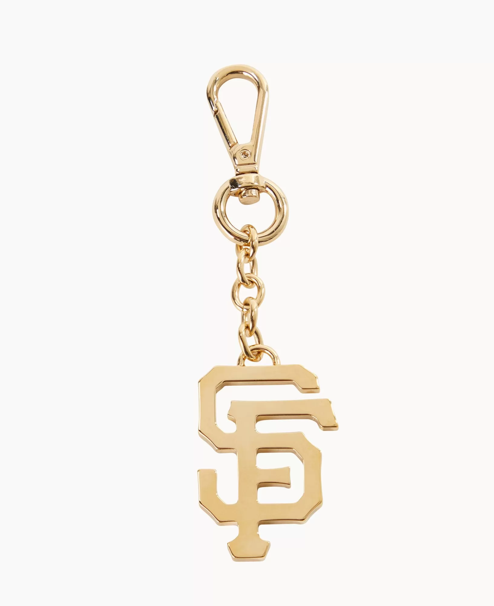 Key Keepers & Charms>Dooney & Bourke MLB San Francisco Giants Pendant Key Chain Gold